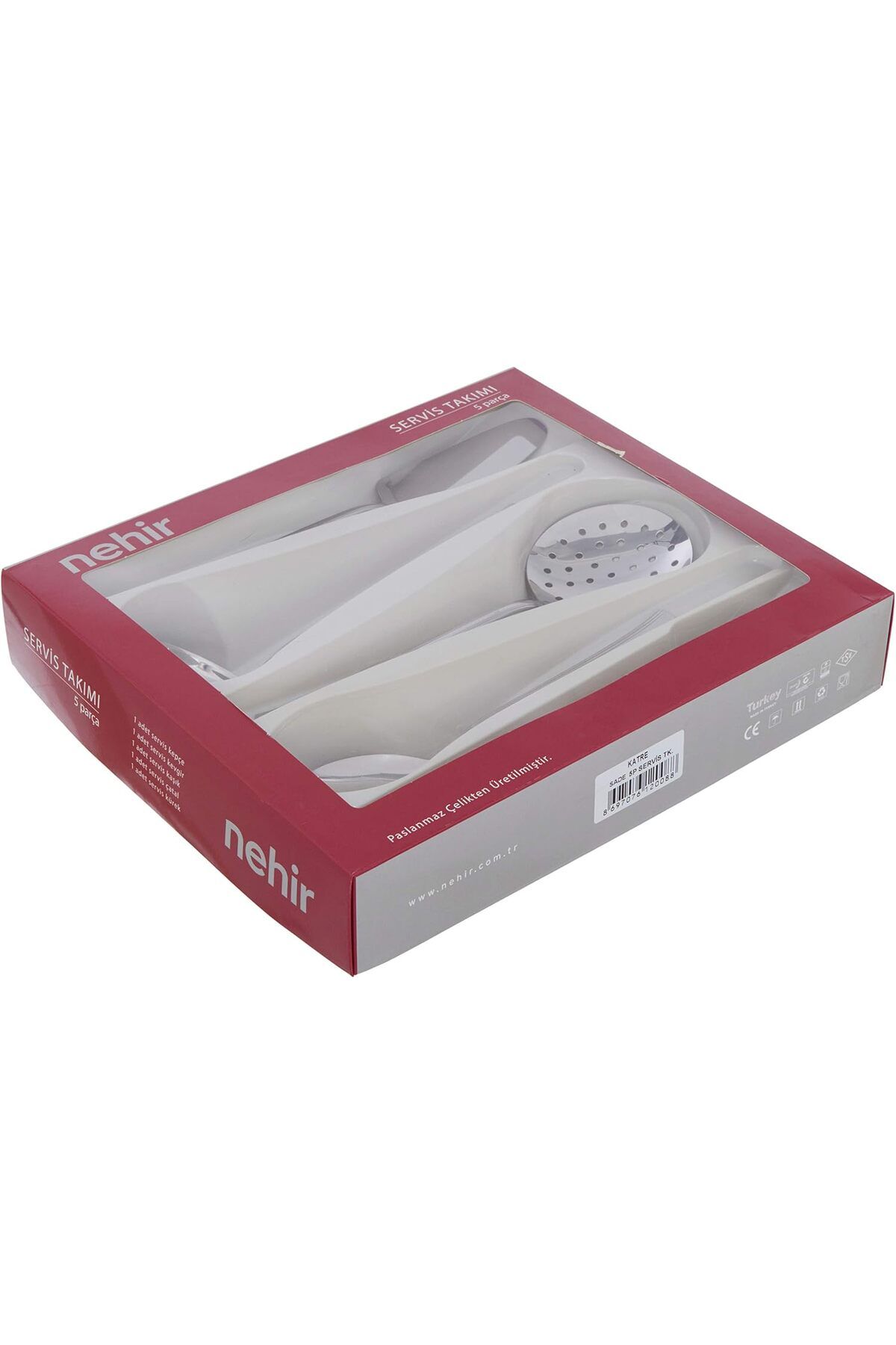 STOREMAX ysstorex Katre Sade 5 Parça Servis Takımı StarColxlection 655141
