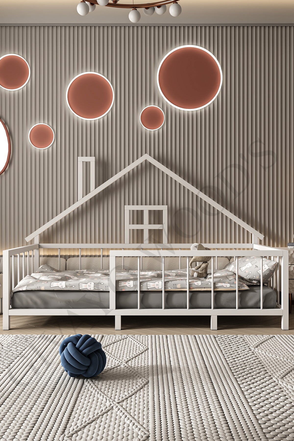 GİVAYO WOOD'S Judy Bebek Çocuk Montessori MDF Yatak fotoğrafı 2 (önizleme)