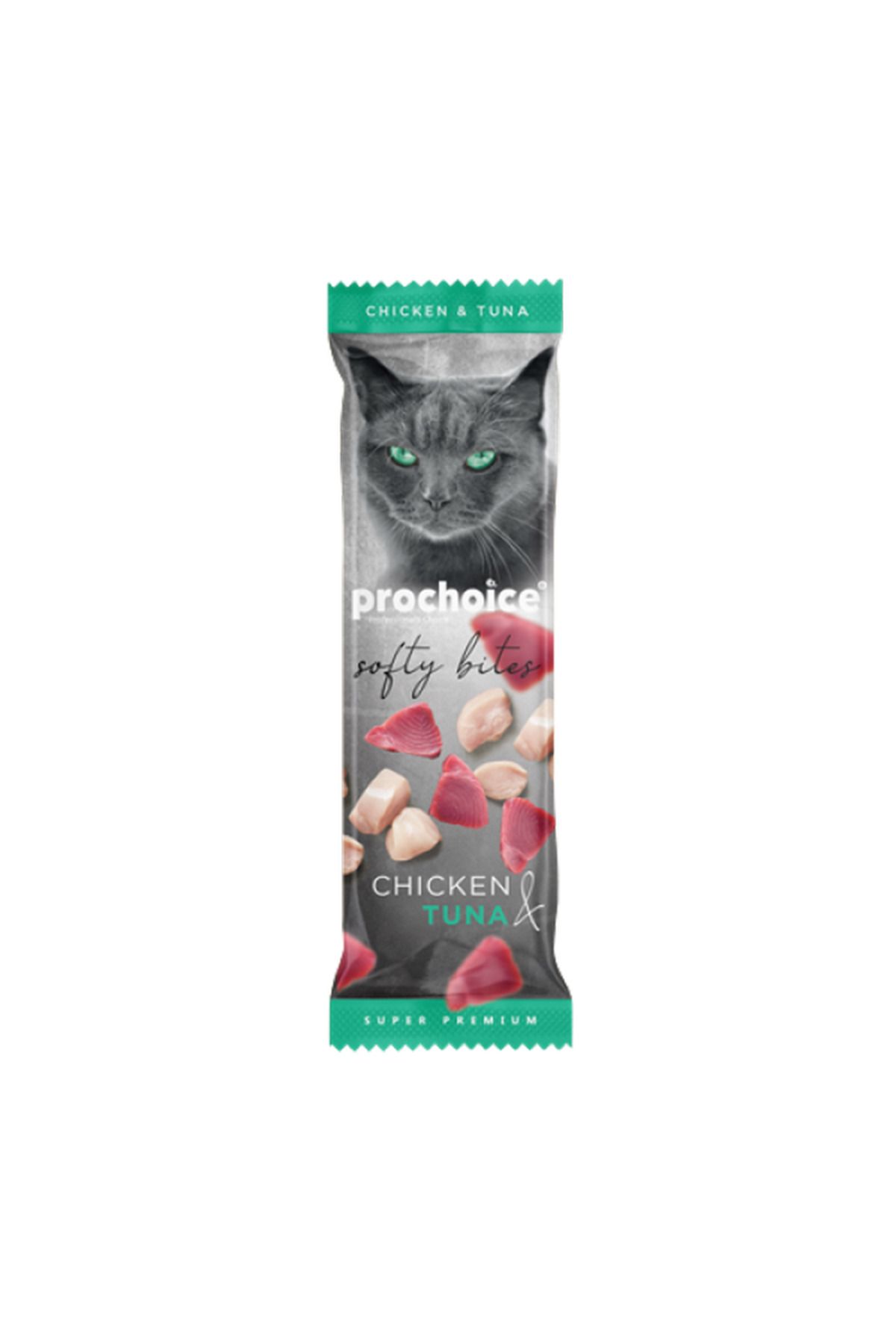 ProChoice 10 gr x 24 adet Softy Bites Chicken - Tuna Kediler için Yumuşak Atıştırmalık 673143