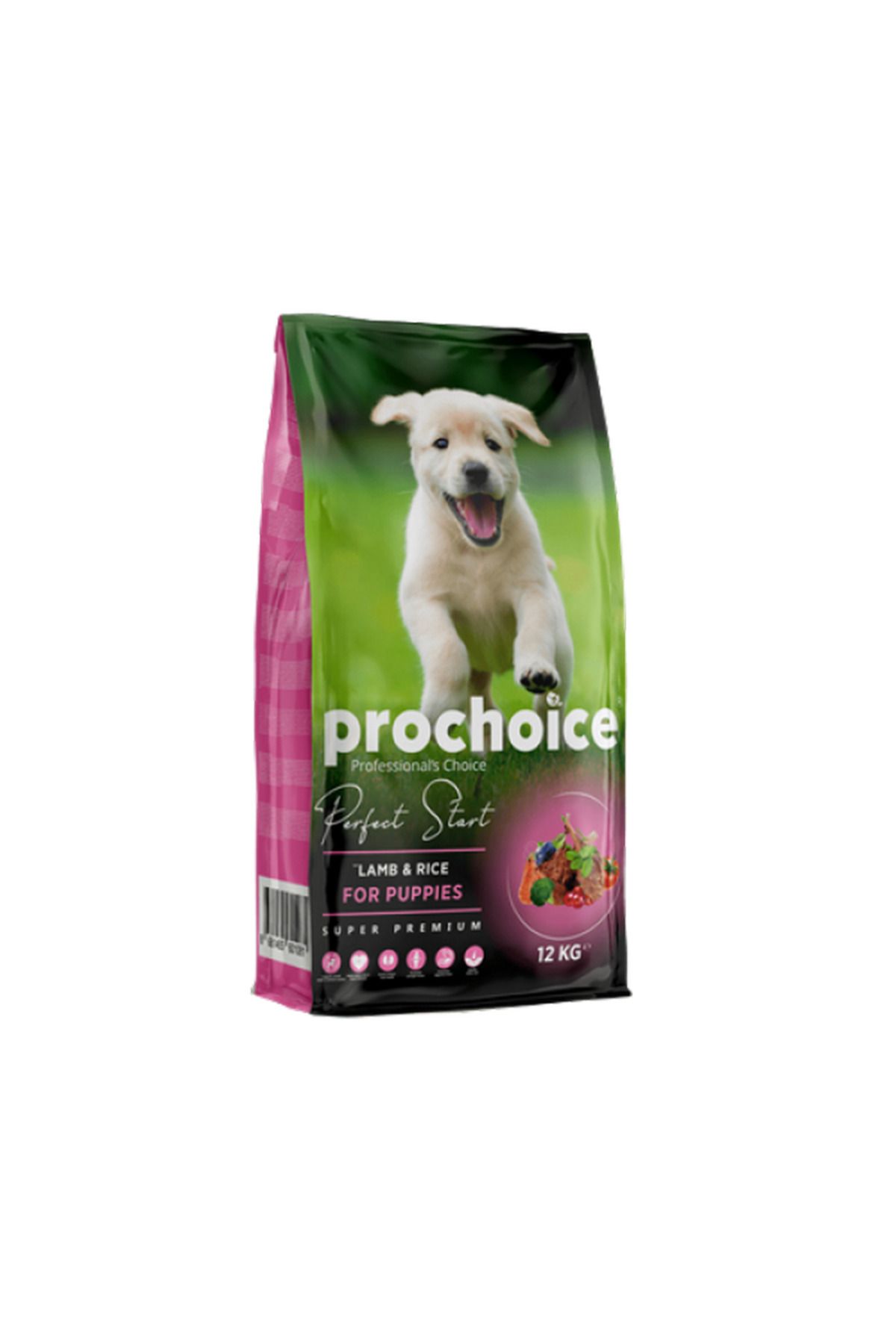 ProChoice Yavru Köpekler İçin, Hipoalerjenik, Kuzu Etli Ve Pirinçli Kuru Mama 3 kg X 4 A 106008