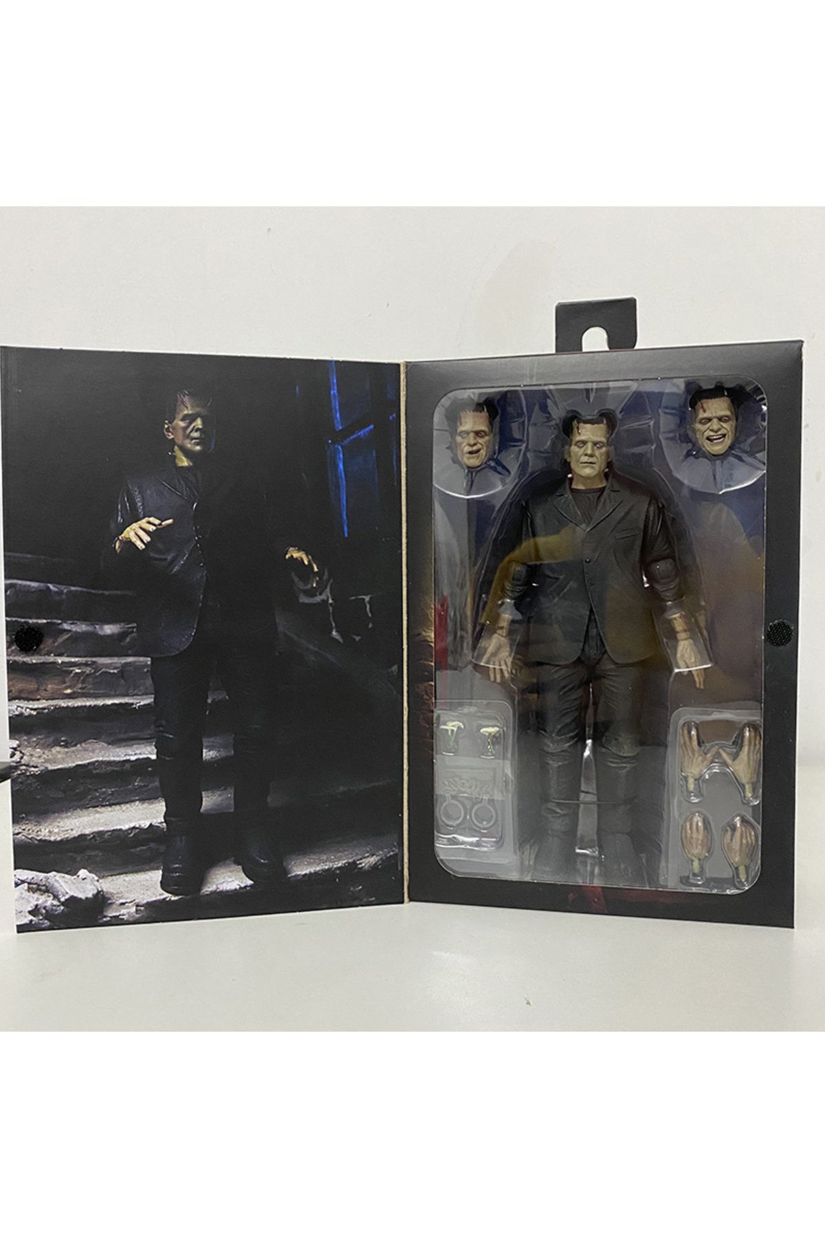 Choice-With Box Neca Frankenstein Action Figure Mary Shelley's Film 1931 Movie Collection Model Toy Doll Bi 4