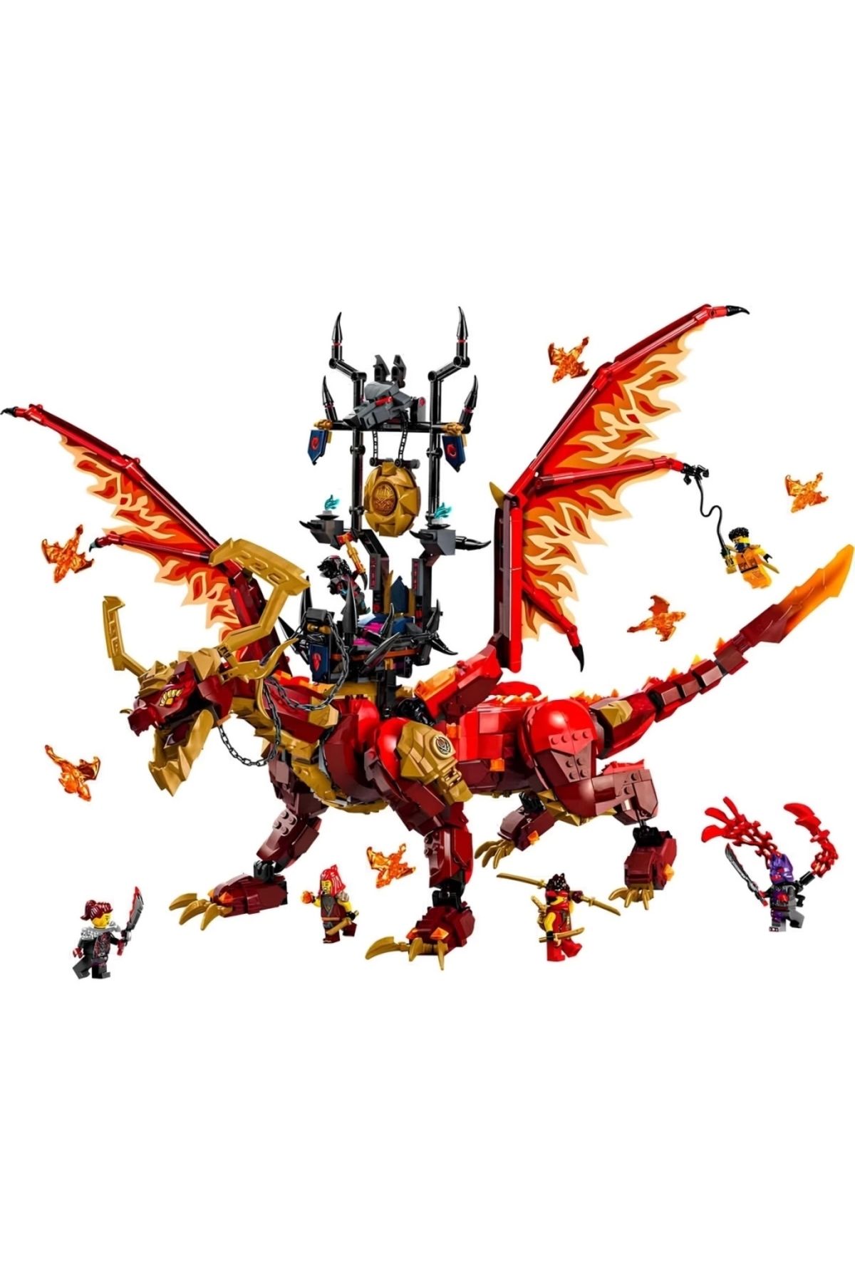 TWOX Çocuk NINJAGO Hareket Kaynak Ejderhası 71822