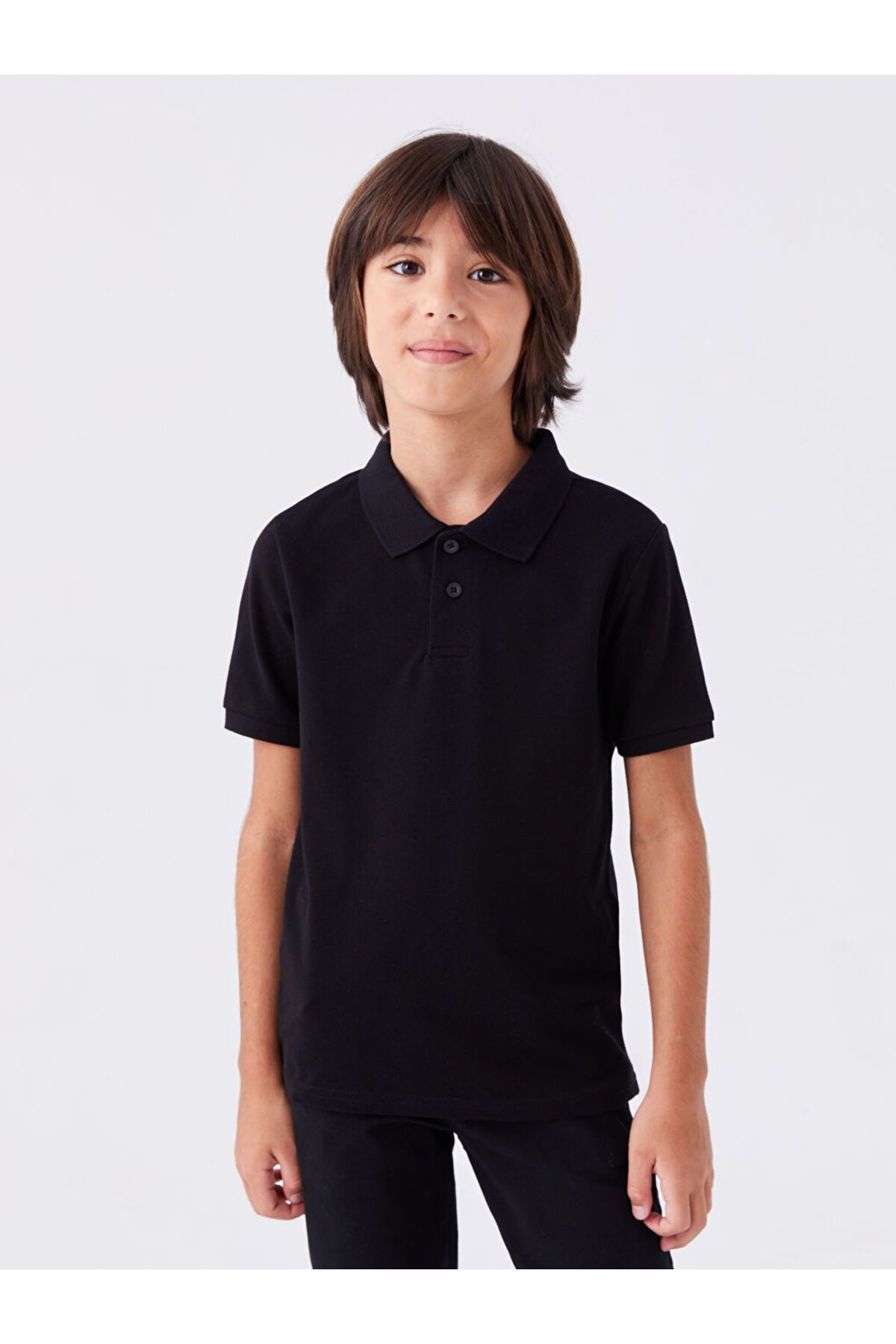 LC Waikiki Öğrenme Tutkunu Polo Yaka Erkek Çocuk Tişört