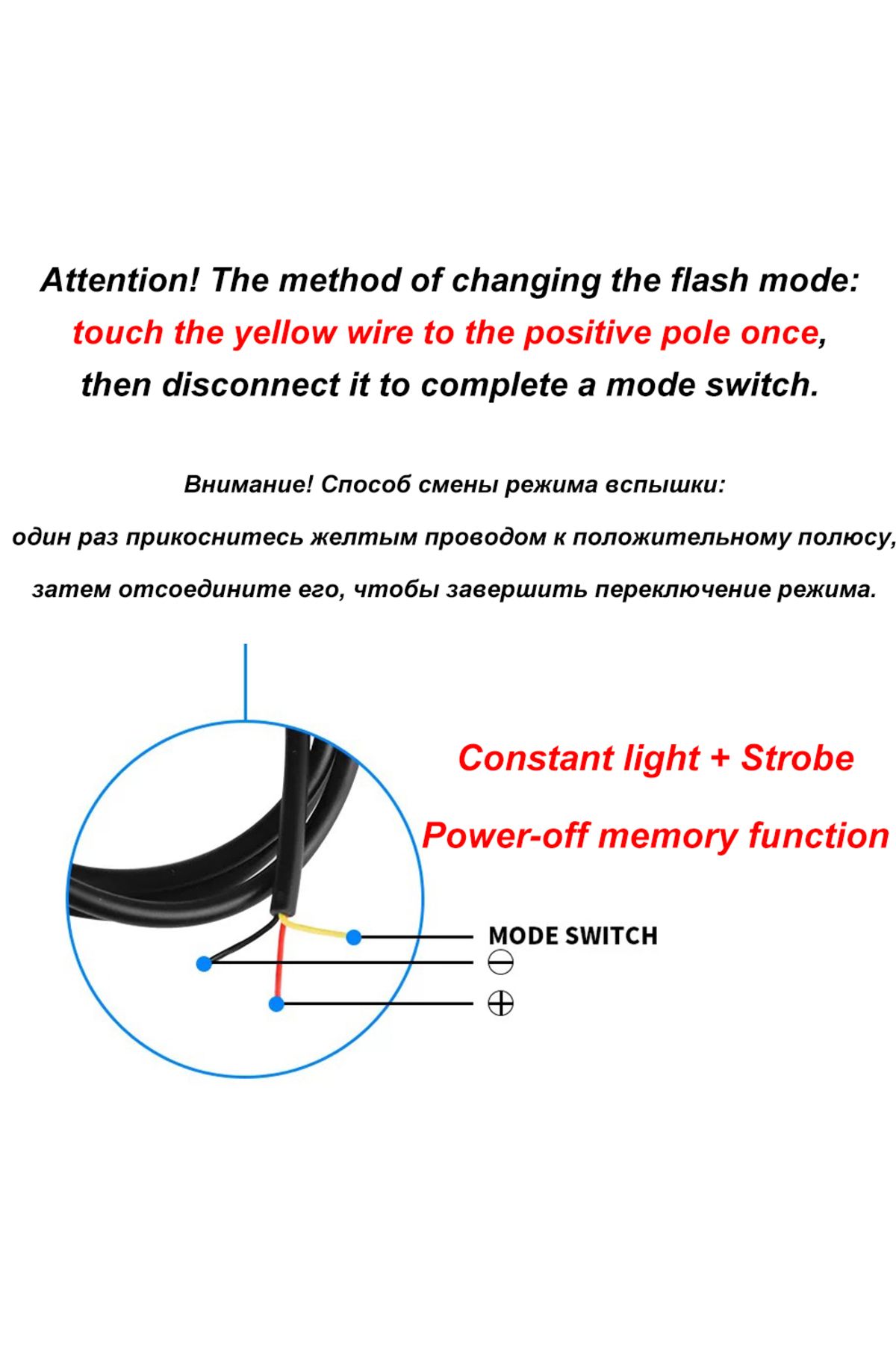 Choice-1x Stroboscopes Strobe 12 LED Flash Light Auto 12-24V Emergency Flashing Side Marker Light Bars C... 2