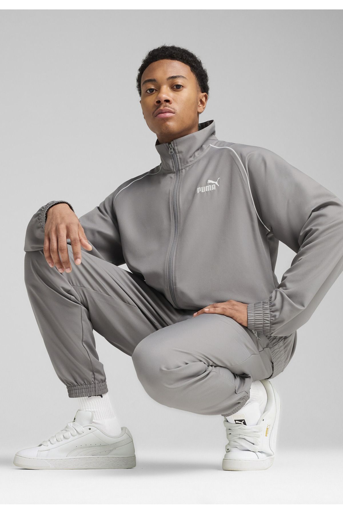 Puma-Woven Piping Tracksuit Men 1