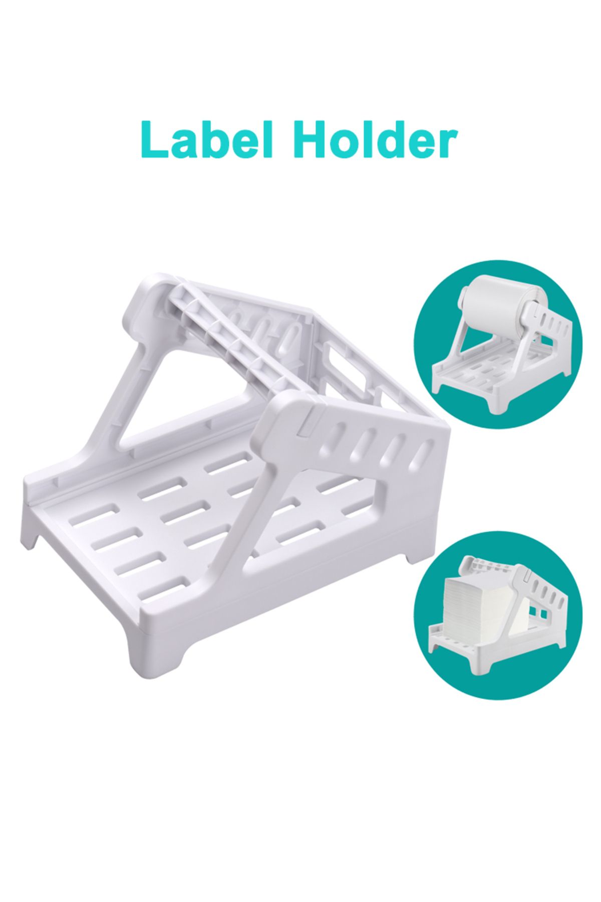 Choice-Label Holder for 4x6 Labels Printer Rolls Fanfold Labels 2 in 1 Work for Desktop Themal Label Sti... 7