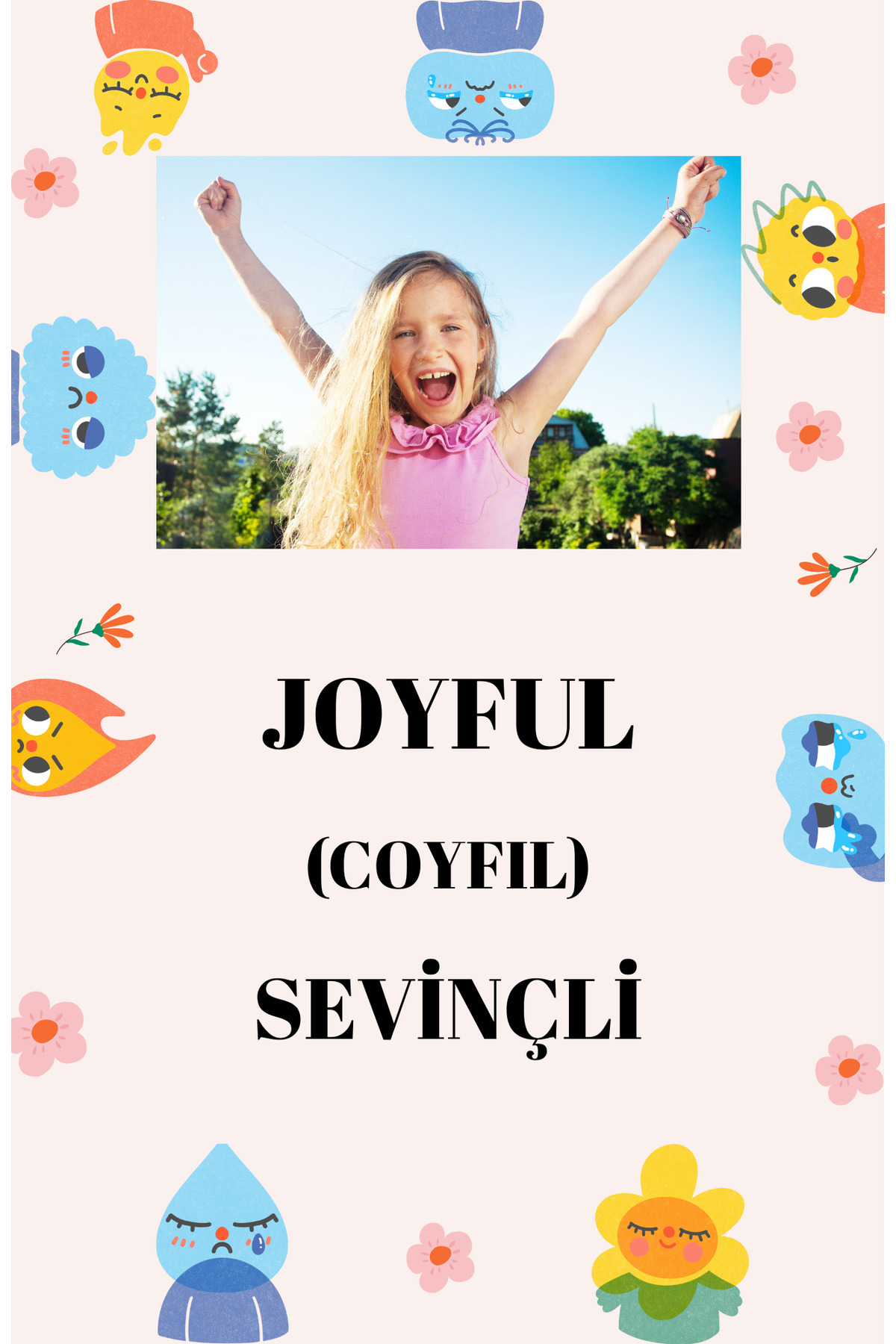 Baby İNGİLİZCE DUYGULAR FLASH KARTLARI fotoğrafı 4 (önizleme)