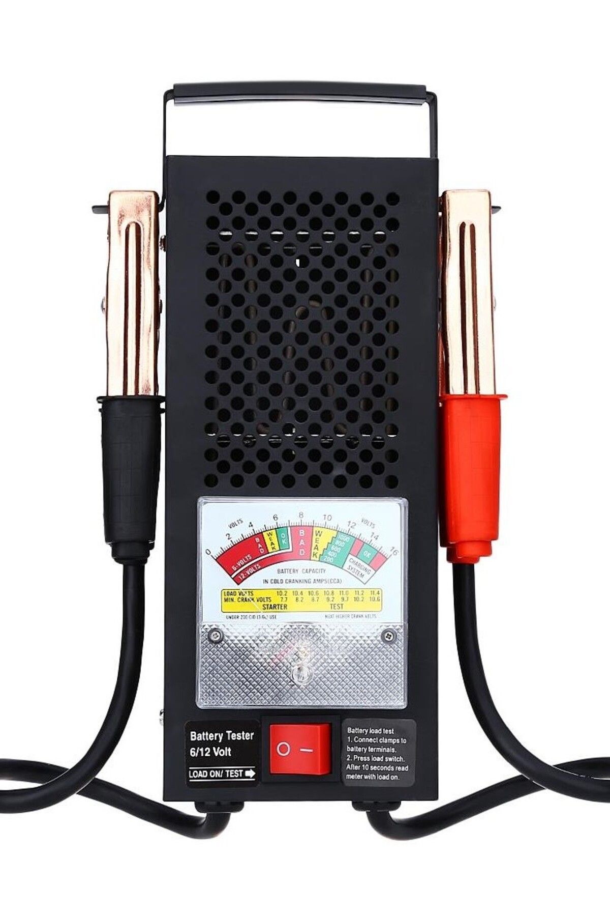 Ninth World-Bt-100 Battery Load Tester And Voltmeter - 100 Amp Automotive Battery Load Checker 12v 100a 7