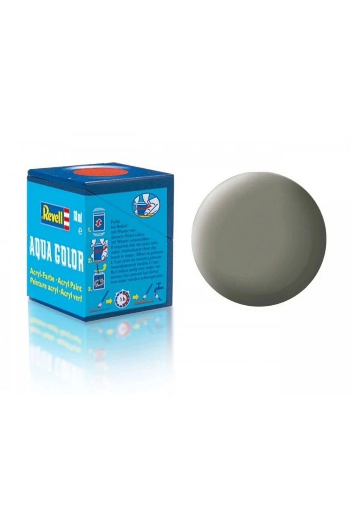 Basic Fun Çocuk Aqua Color Light Olive - Mat Boya- 18 ml