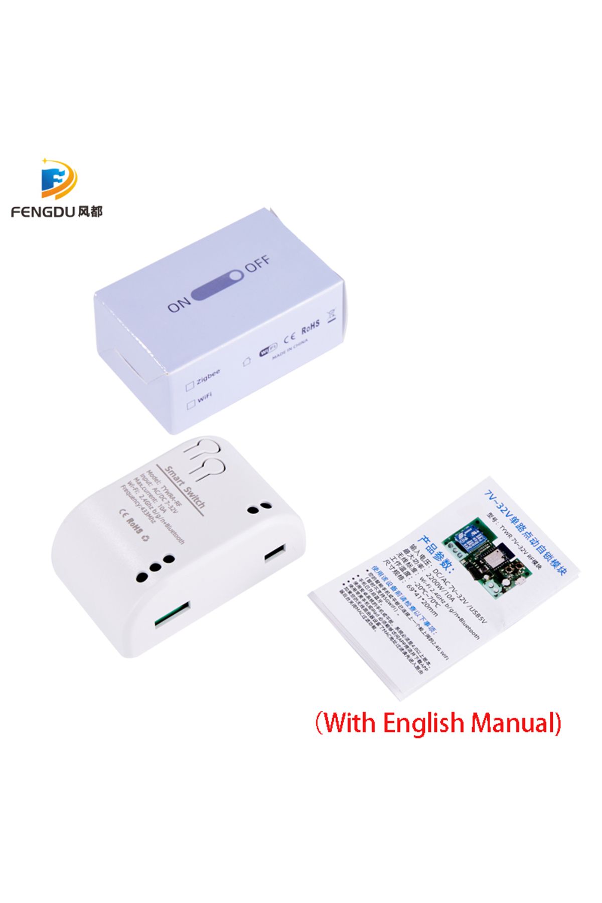 Choice-7-32v Smart Switch Tuya Smart Life 1ch Rf 12v 24v 7-32v Ac Dc Wifi Switch Work With Alexa Google Hom 4