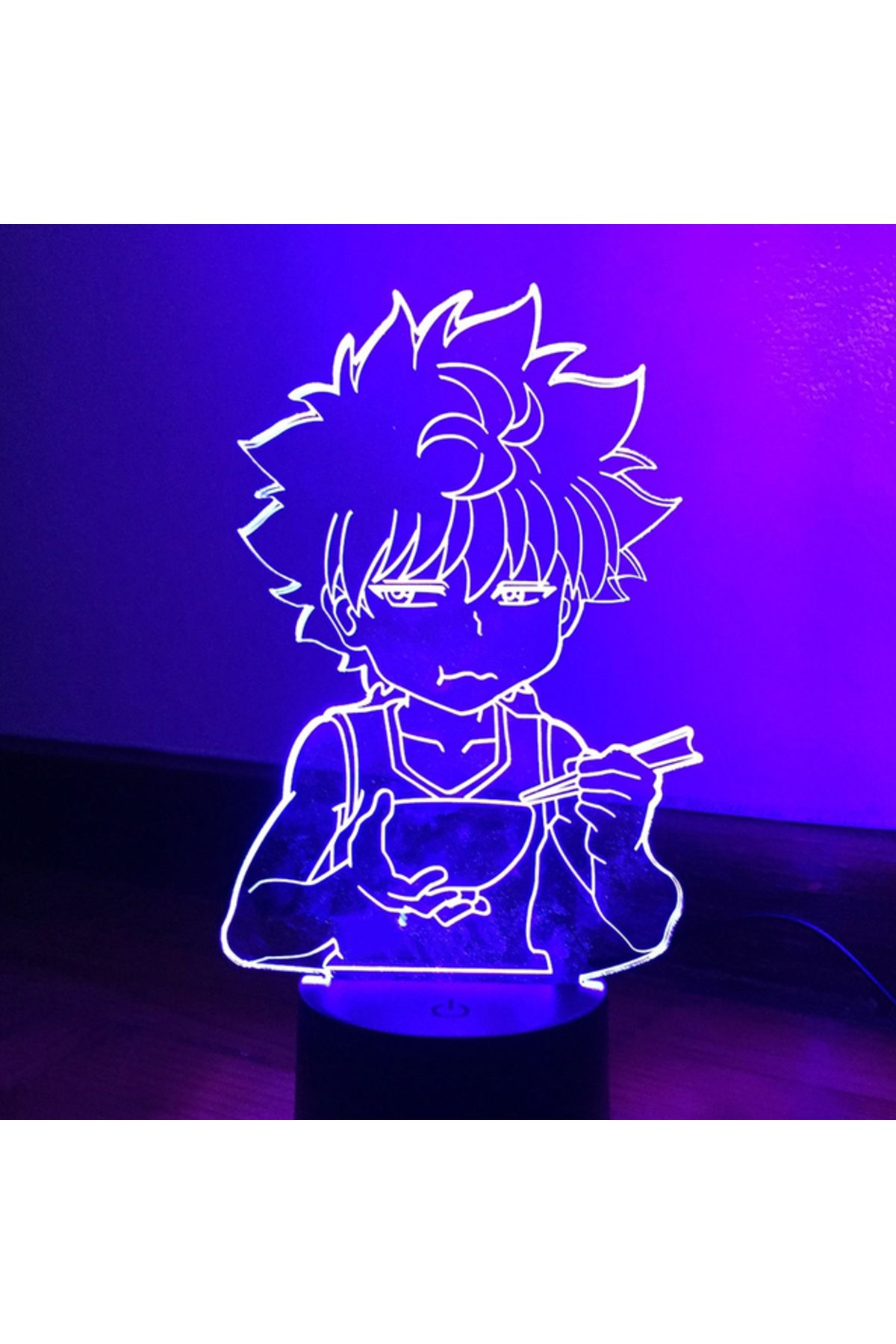 IWP-Anime 3D Lamp Killua Hunter X Hunter Killua Led Light Hxh Led Night Light Gift Acrylic Neon Cute ... 1