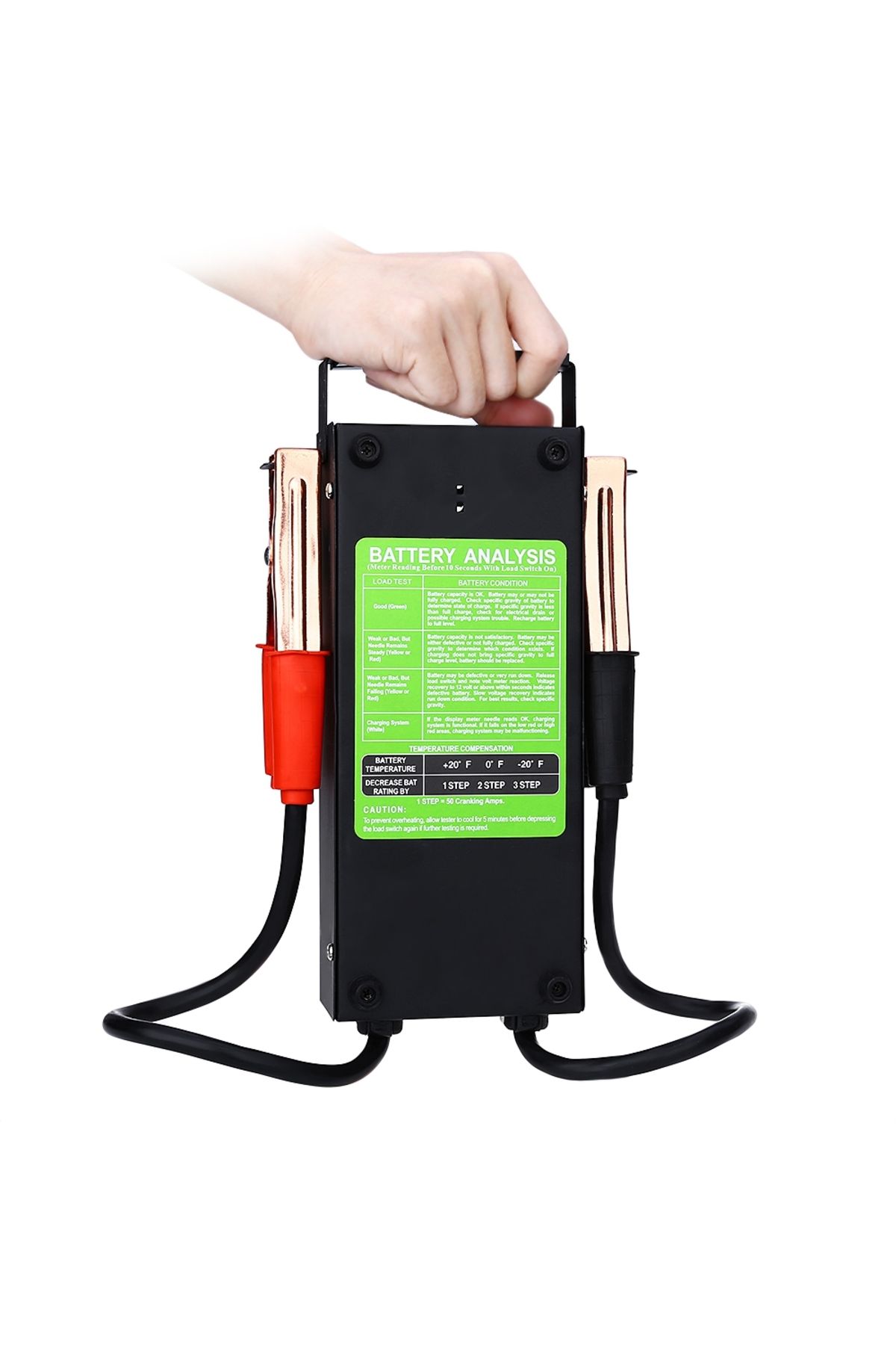 Ninth World-Bt-100 Battery Load Tester And Voltmeter - 100 Amp Automotive Battery Load Checker 12v 100a 3