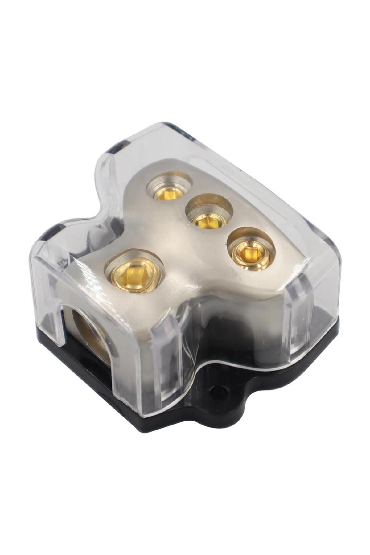 Choice-3 Way Power Distribution Block 1x 0 Gauge in 3x 4 Gauge Out for Car Audio Amplifier Splitter Acce... 4
