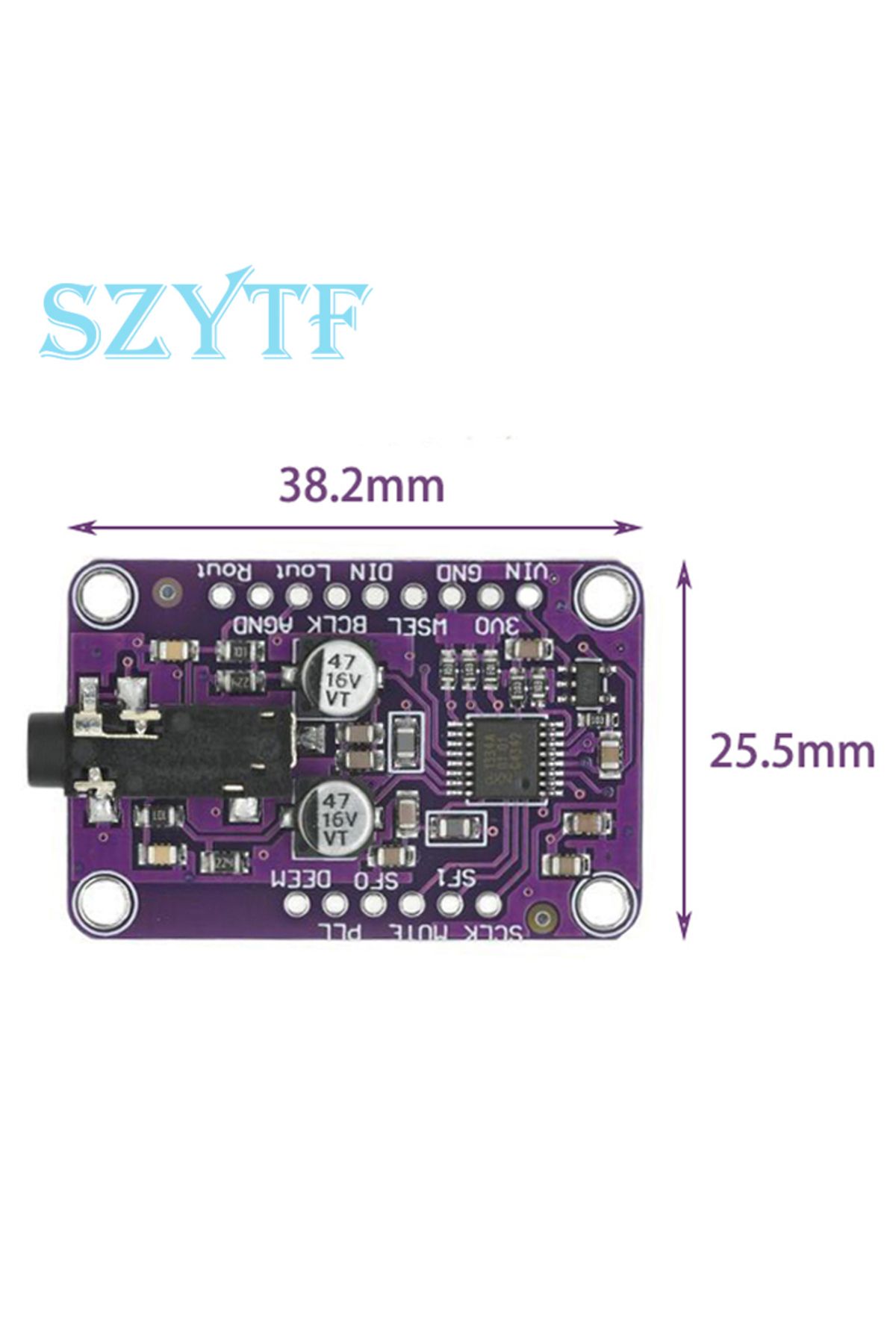 Choice-Uda1334a Cjmcu-1334 Dac Module Uda1334a I2s Dac Audio Stereo Decoder Module Board For Arduino 5