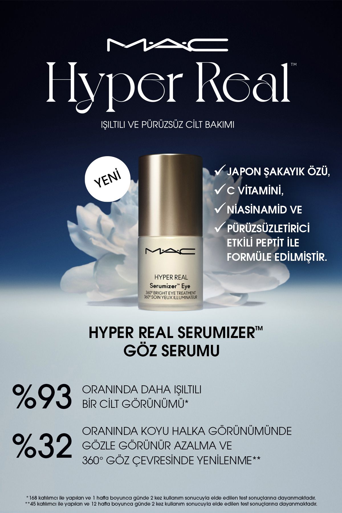 M.A.C Hyper Real Serumizer™ Eye Göz Serumu 15ML