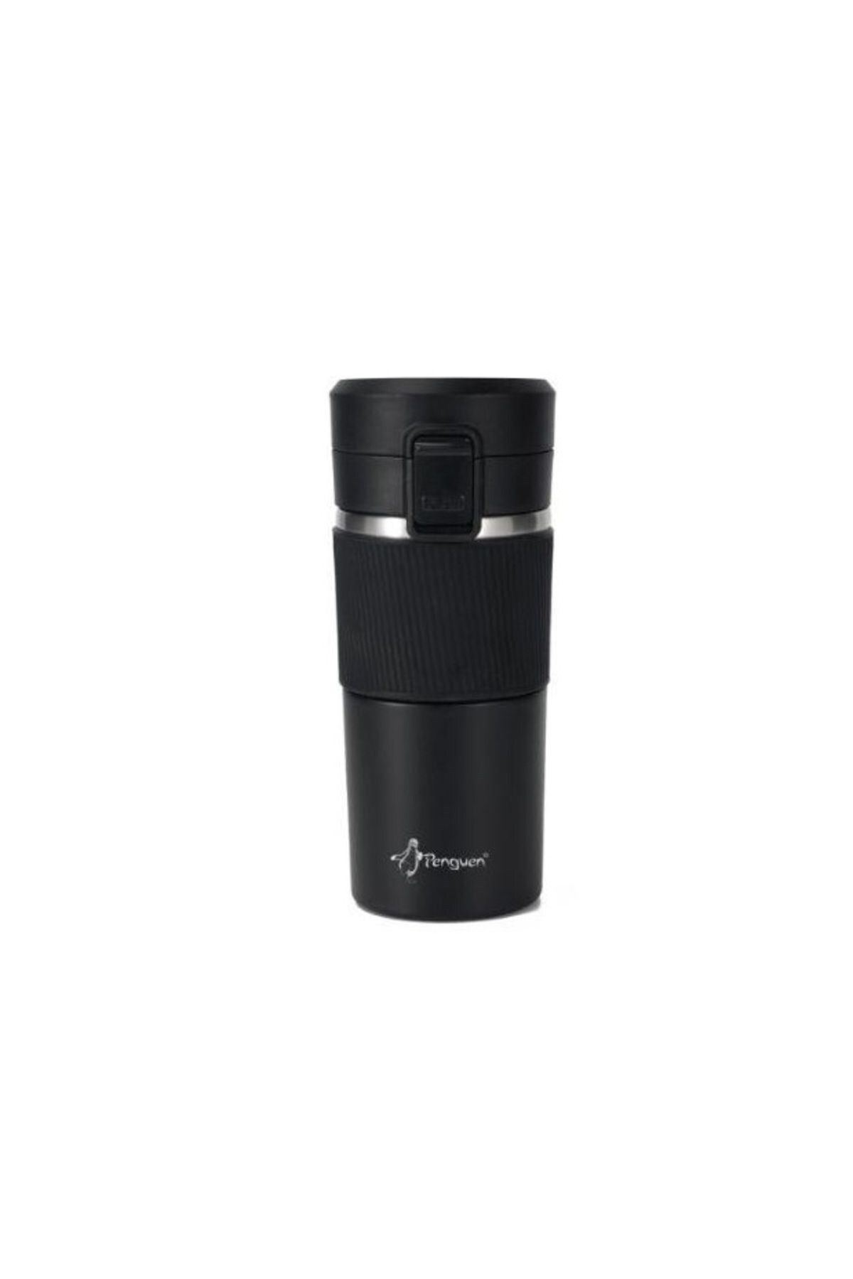 JASPER -3023 Siyah Mug Termos 400 Ml