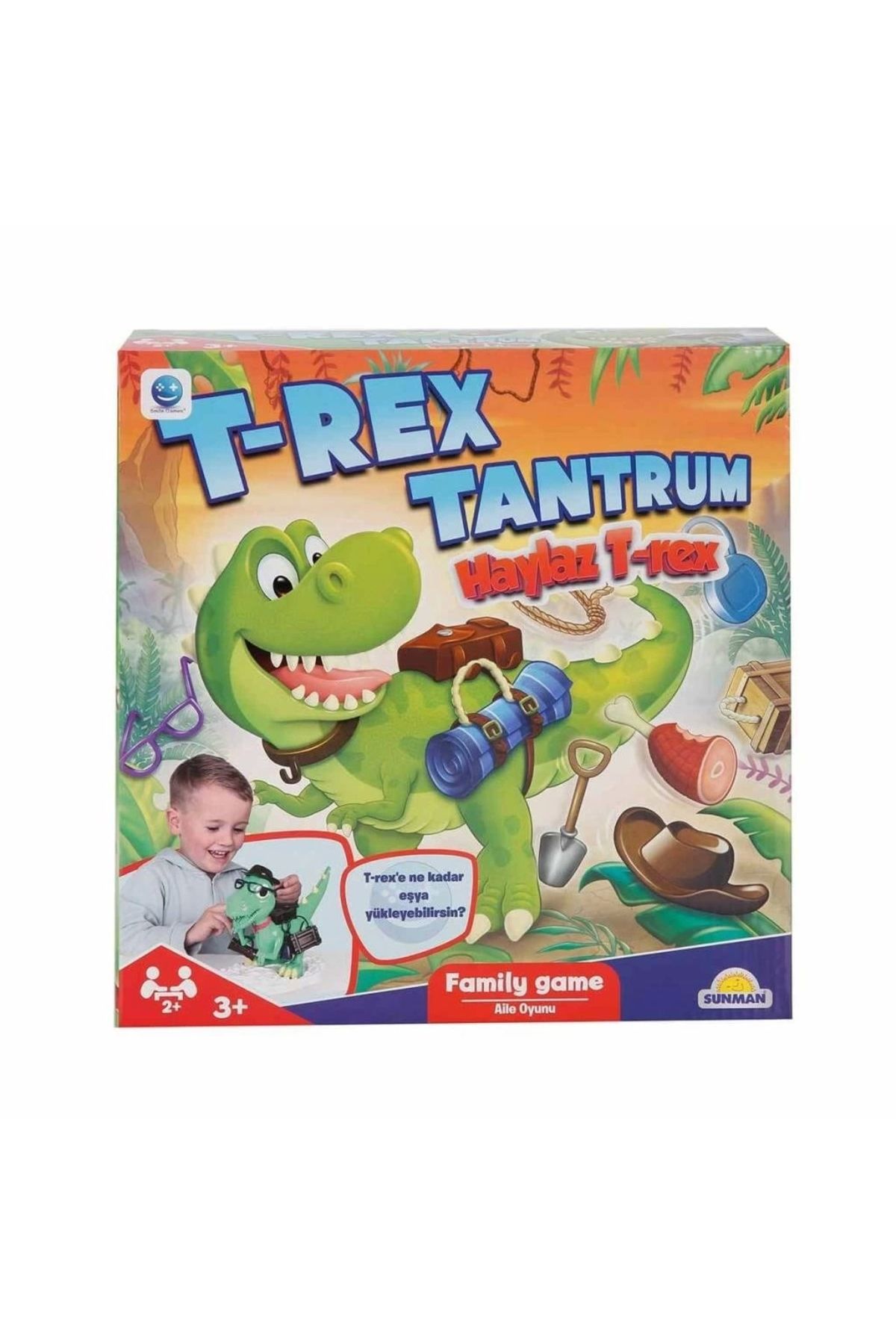 Basic Fun Çocuk T-Rex Tantrum Haylaz T-Rex Oyunu