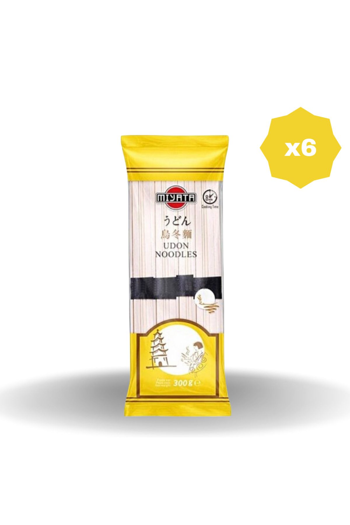 Miyata MİYATA UDON NOODLE 300 GR - (6 ADET)