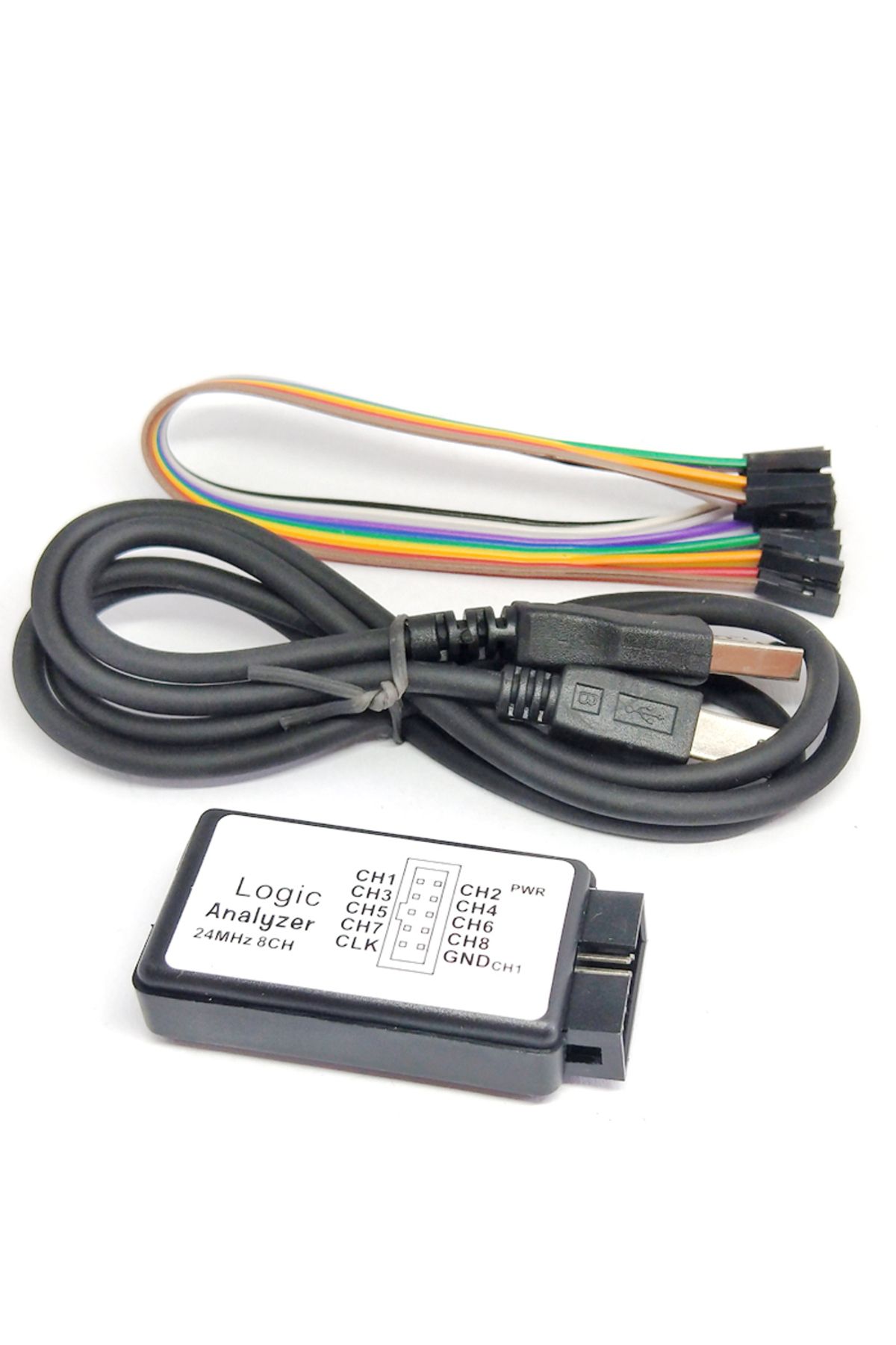 meterk-محلل منطق USB 24M 8CH متحكم صغير ARM FPGA أداة تصحيح 8 قنوات يمكن جمعها في نفس ... 3