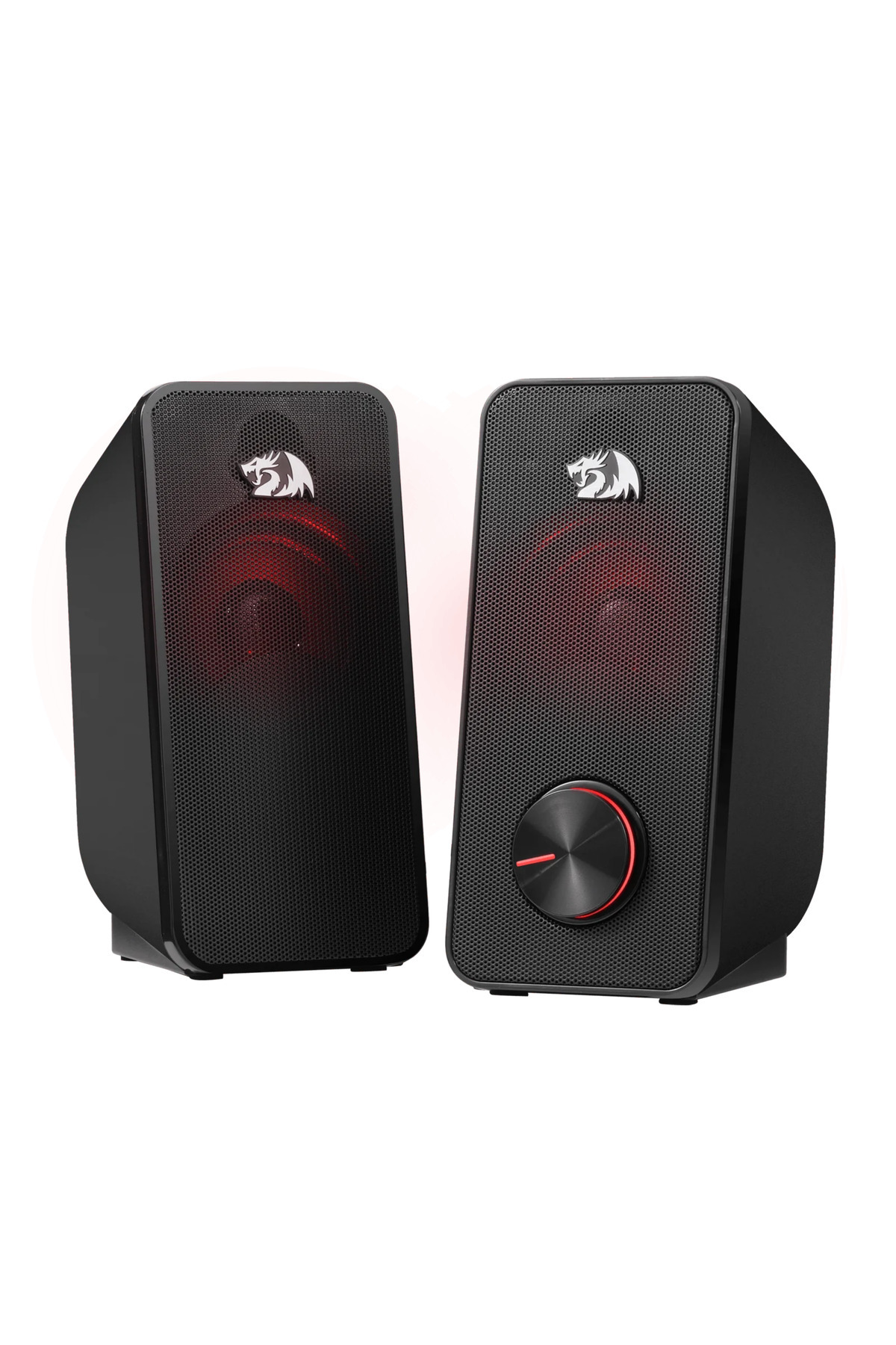 REDRAGON Stentor Gs500 Kırmızı Led Aydınlatmalı 3w X 2 Kablolu 2.0 Stereo Gaming Hoparlör