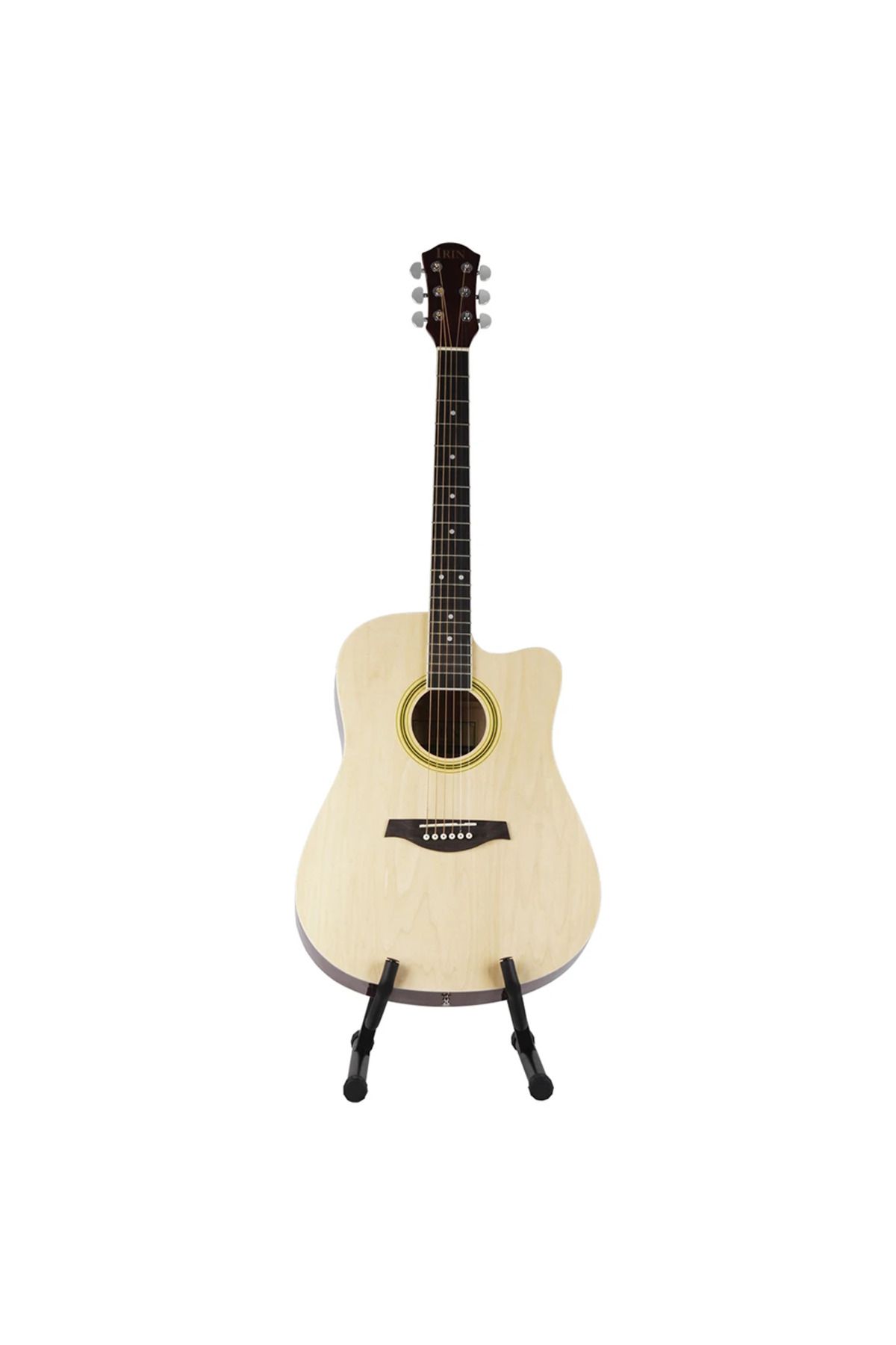 IRIN-Foldable Guitar Stand Folding Lightweight Tripod Stringed Instrument Rack Musical Holder Uni... 6