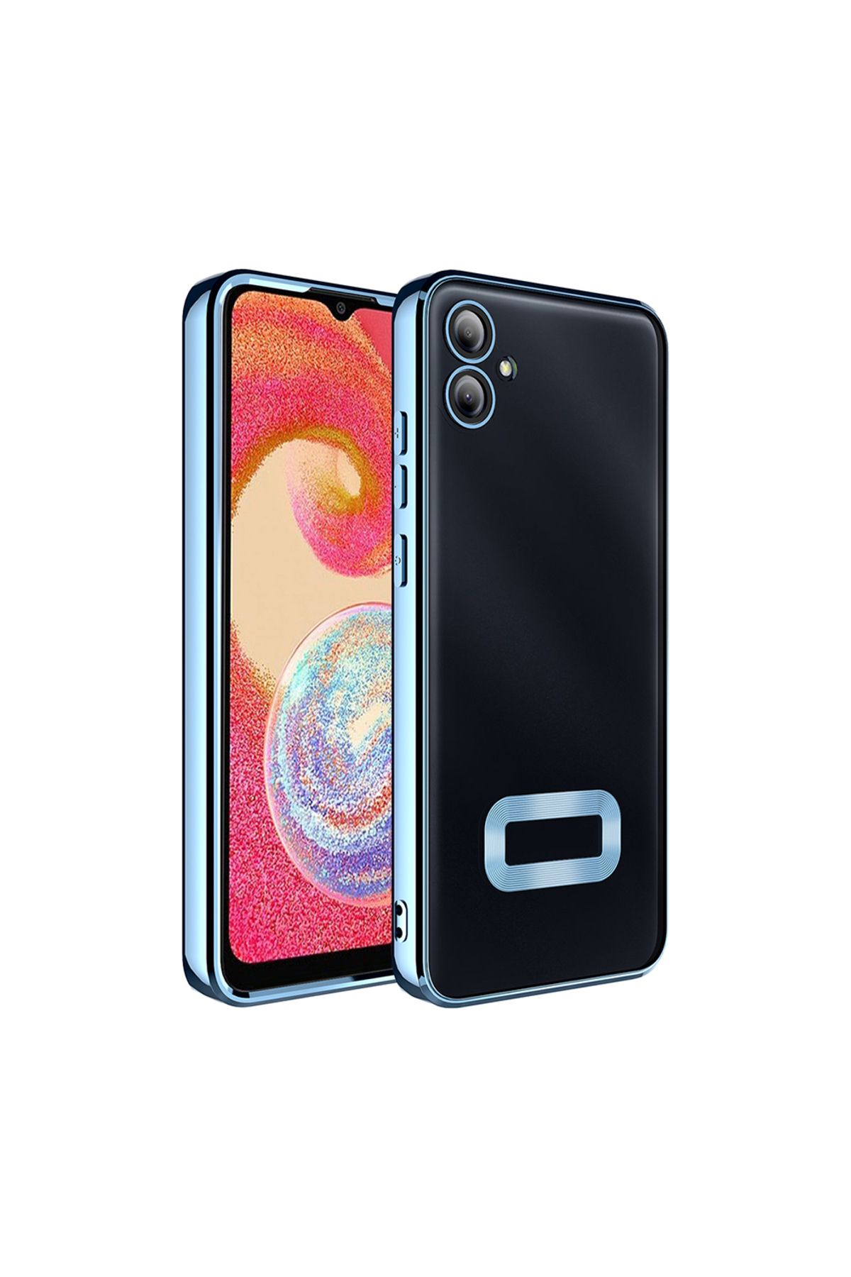 batuteknoloji Galaxy A06 Kamera Korumalı Logo Gösteren Omega Lazer Kılıf