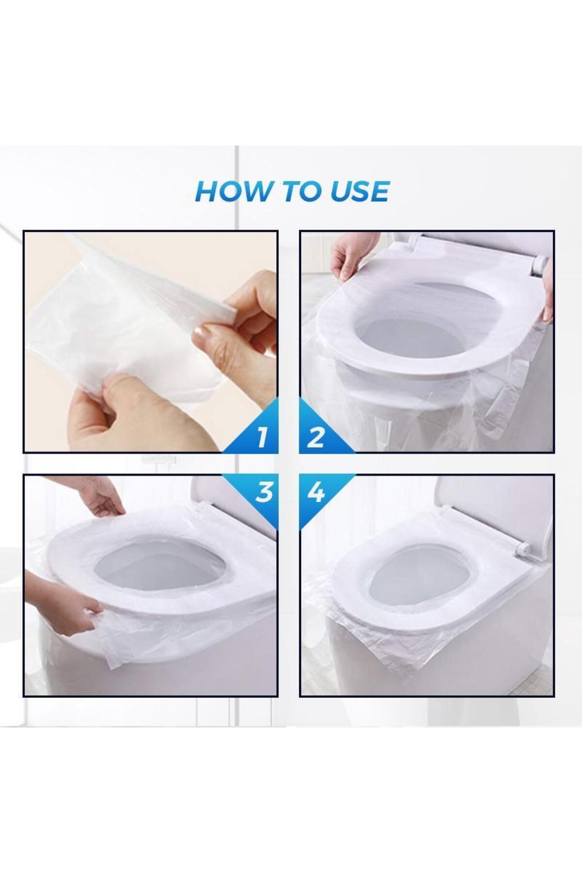 Choice-100/30pcs Portable Disposable Toilet Seat Cover Mat Waterproof Safety Toilet Seat Pad for Travel/... 4