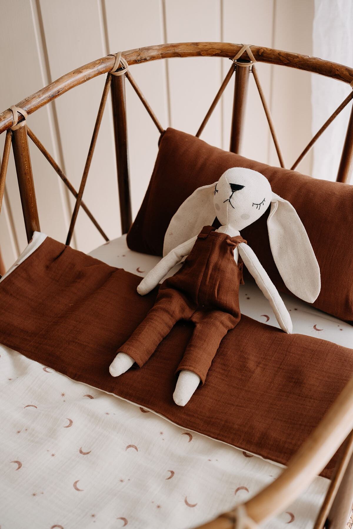 TBA COLLECTION Park Yatak Müslin Nevresim Takımı (80X110) | Boho Moons fotoğrafı 3 (önizleme)