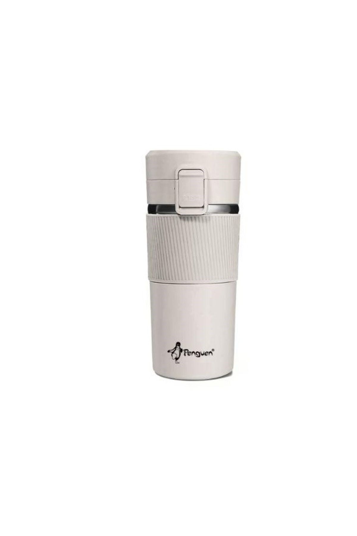 JASPER -3023 Krem Mug Termos 400 Ml