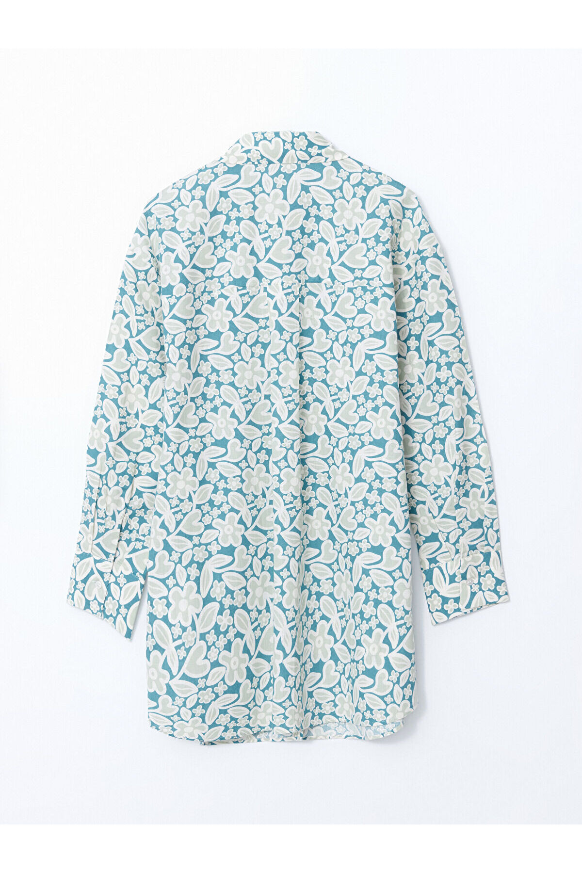 LC Waikiki-Patterned Oversize Women's Shirt Tunic 6