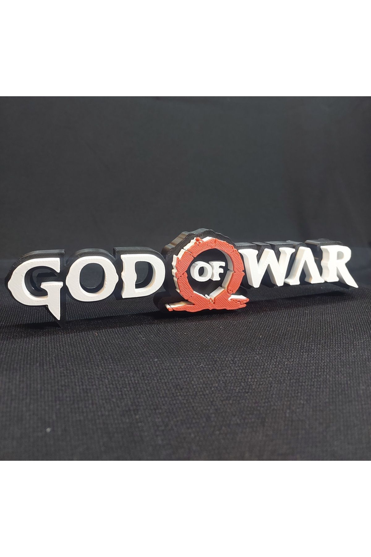 figur God of War Oyun Logo dekor tabela