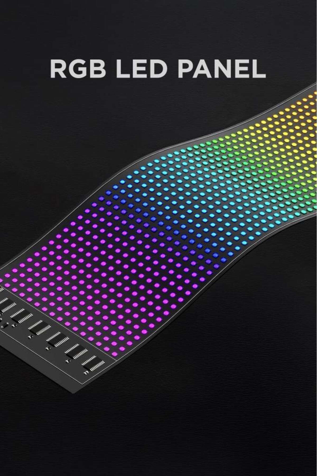 Torima-Rp1259 Led Matrix Panel 16X96Cm Phone Controlled Sliding Led Animation Lighting 5