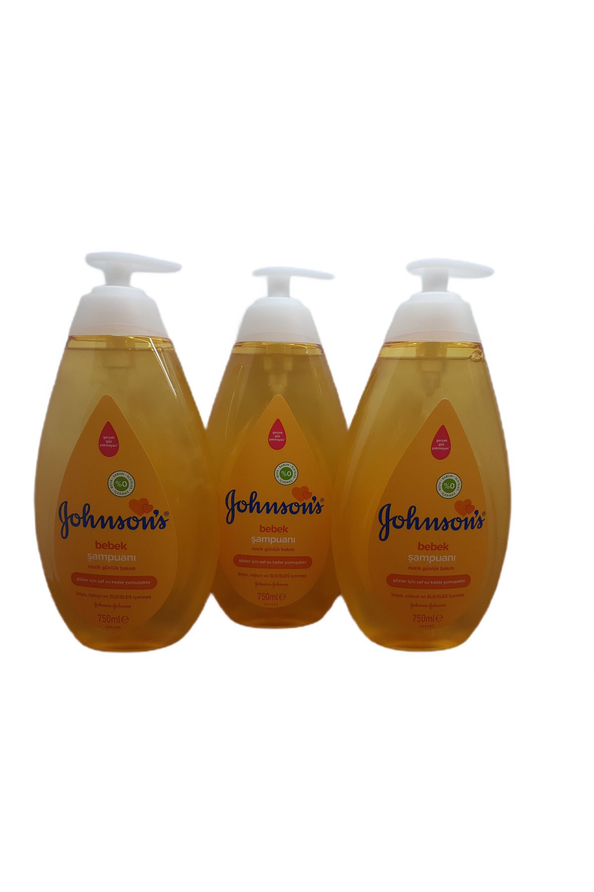 Johnson's BEBEK ŞAMPUANI 750 ML X 3 ADET