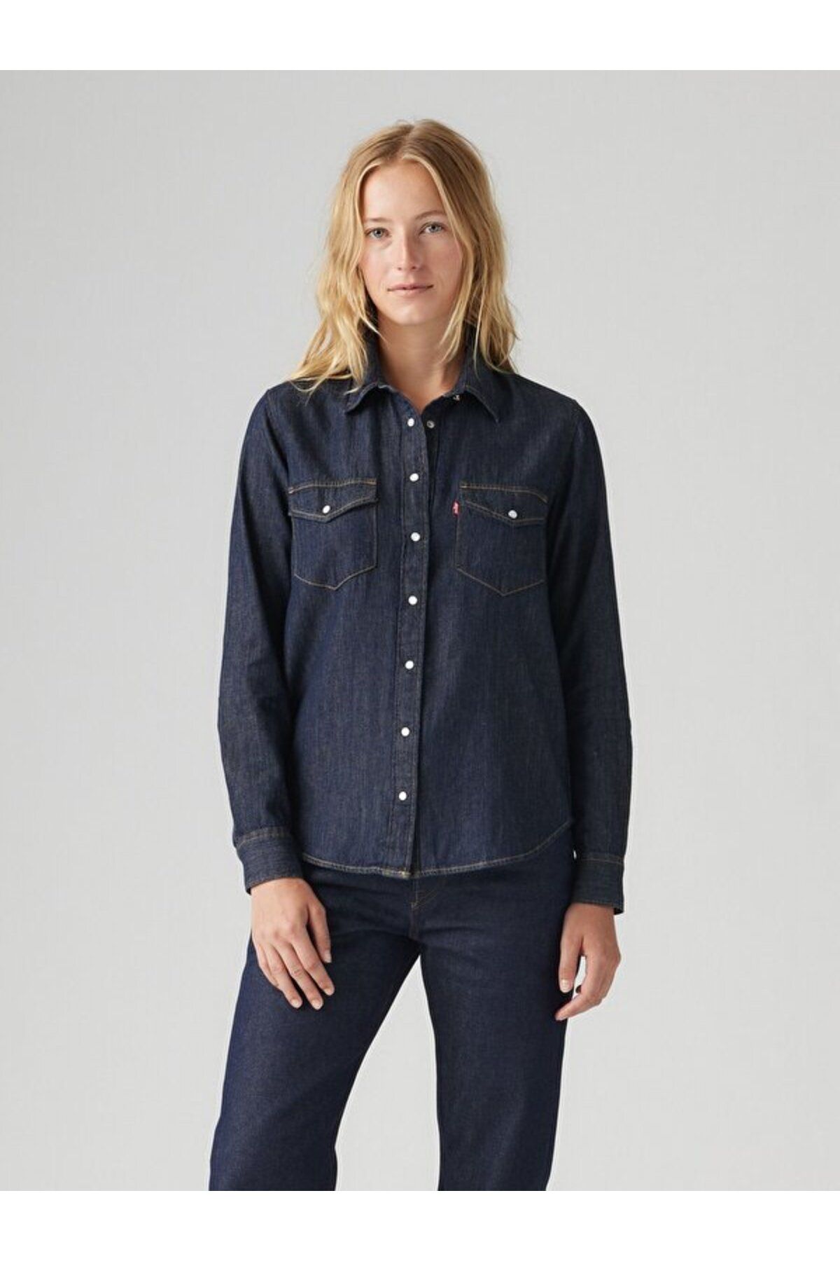 Levi's Iconic Western Cotton Linen Gömlek