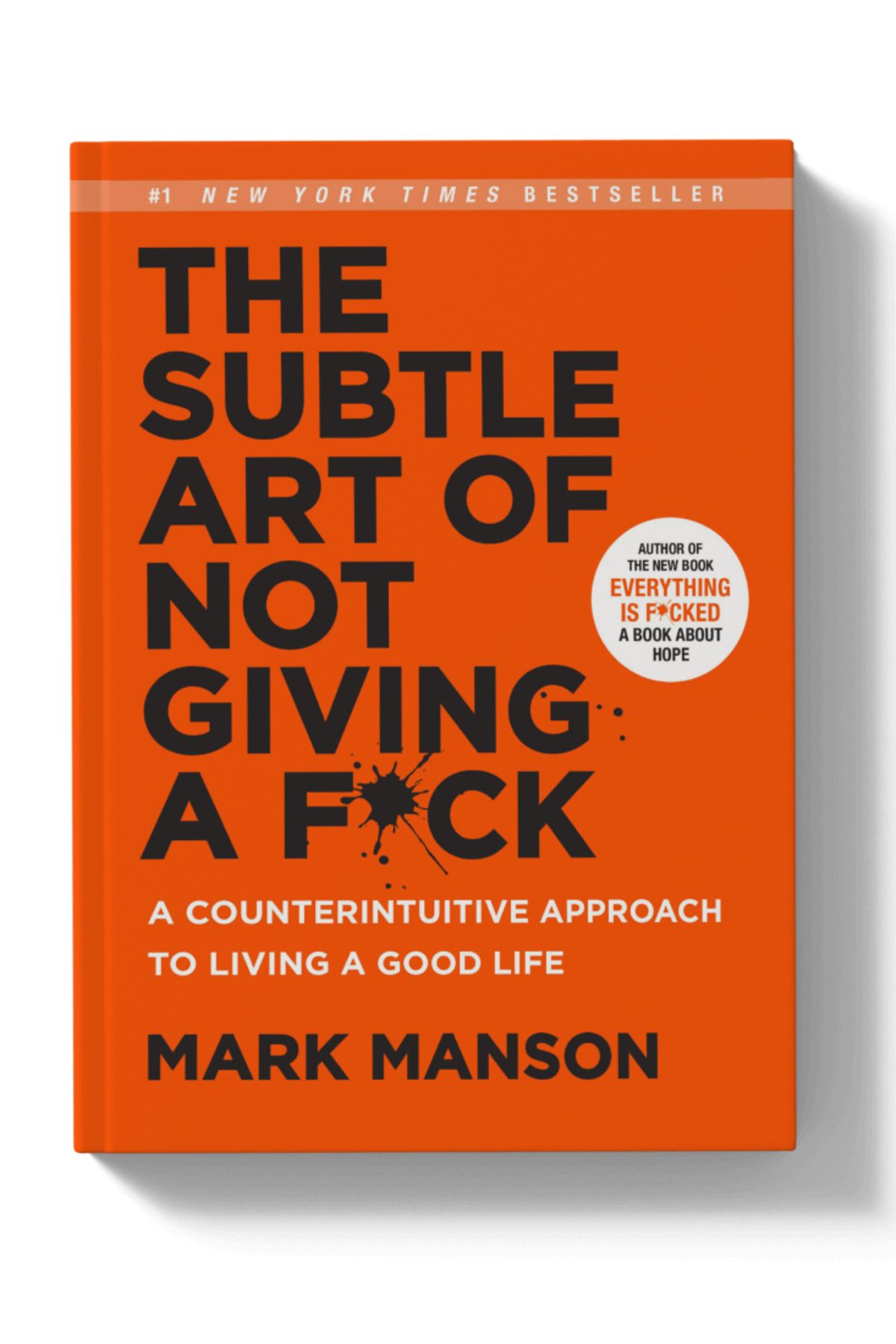 Penguin Books The Subtle Art Of Not Giving A F*ck - Mark Manson (hardcover)