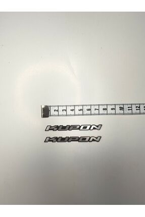 MOTTOMOR Kupon Kazıma Arma Gümüş 7cm