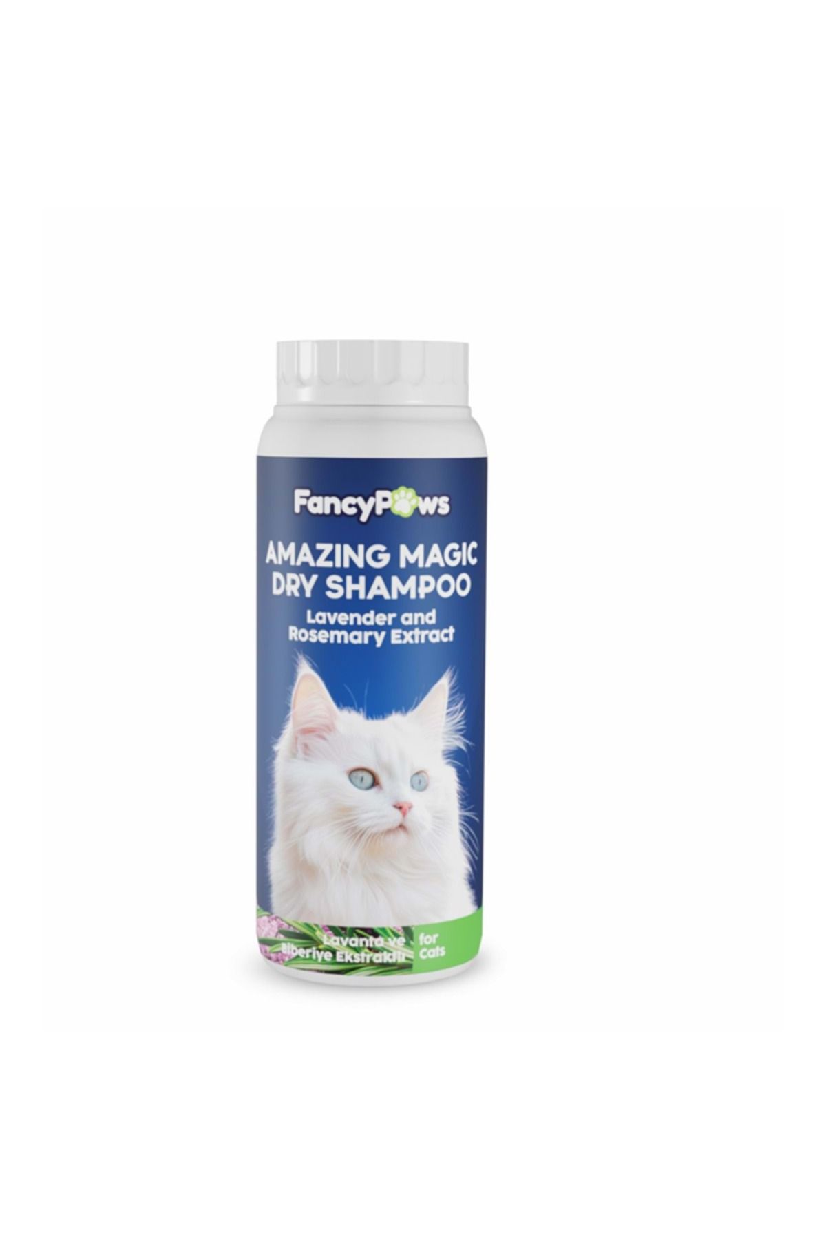 Fancy Paws Amazing Magic Lavanta ve Biberiye Özlü Kedi Kuru Şampuan 150 ml