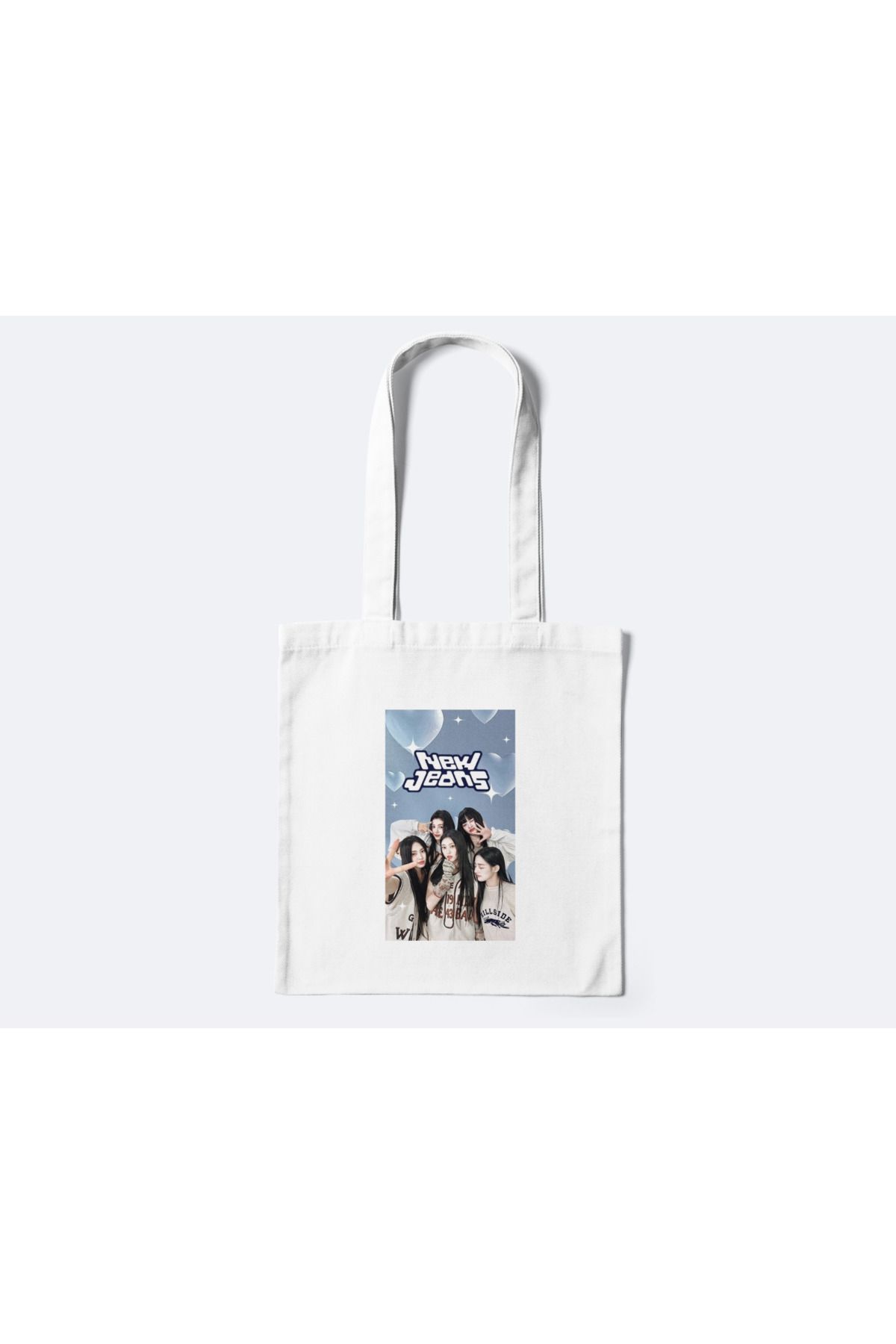 redame New Jeans Kpop Y2K Retro Bez Çanta Tote Bag