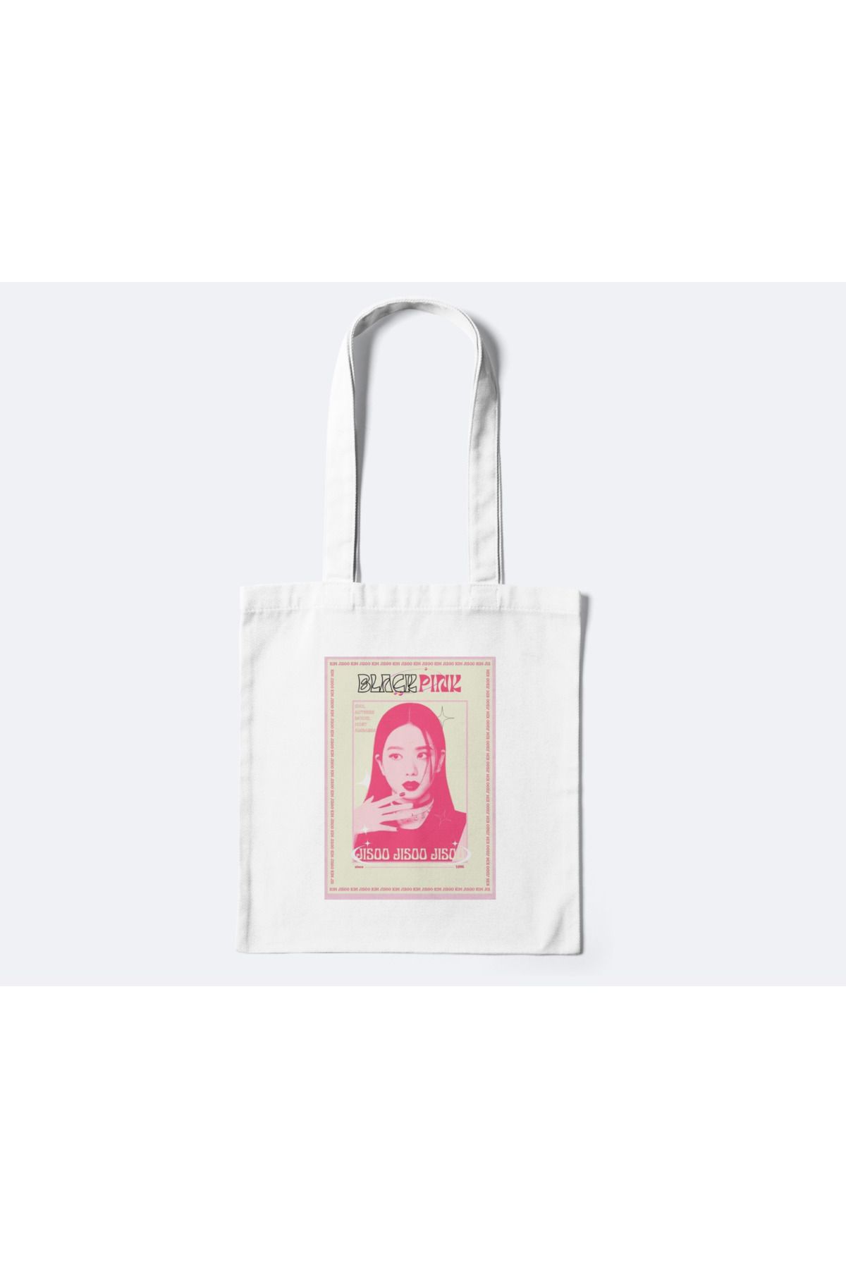 redame Blackpink Kpop Y2K Retro Bez Çanta Tote Bag