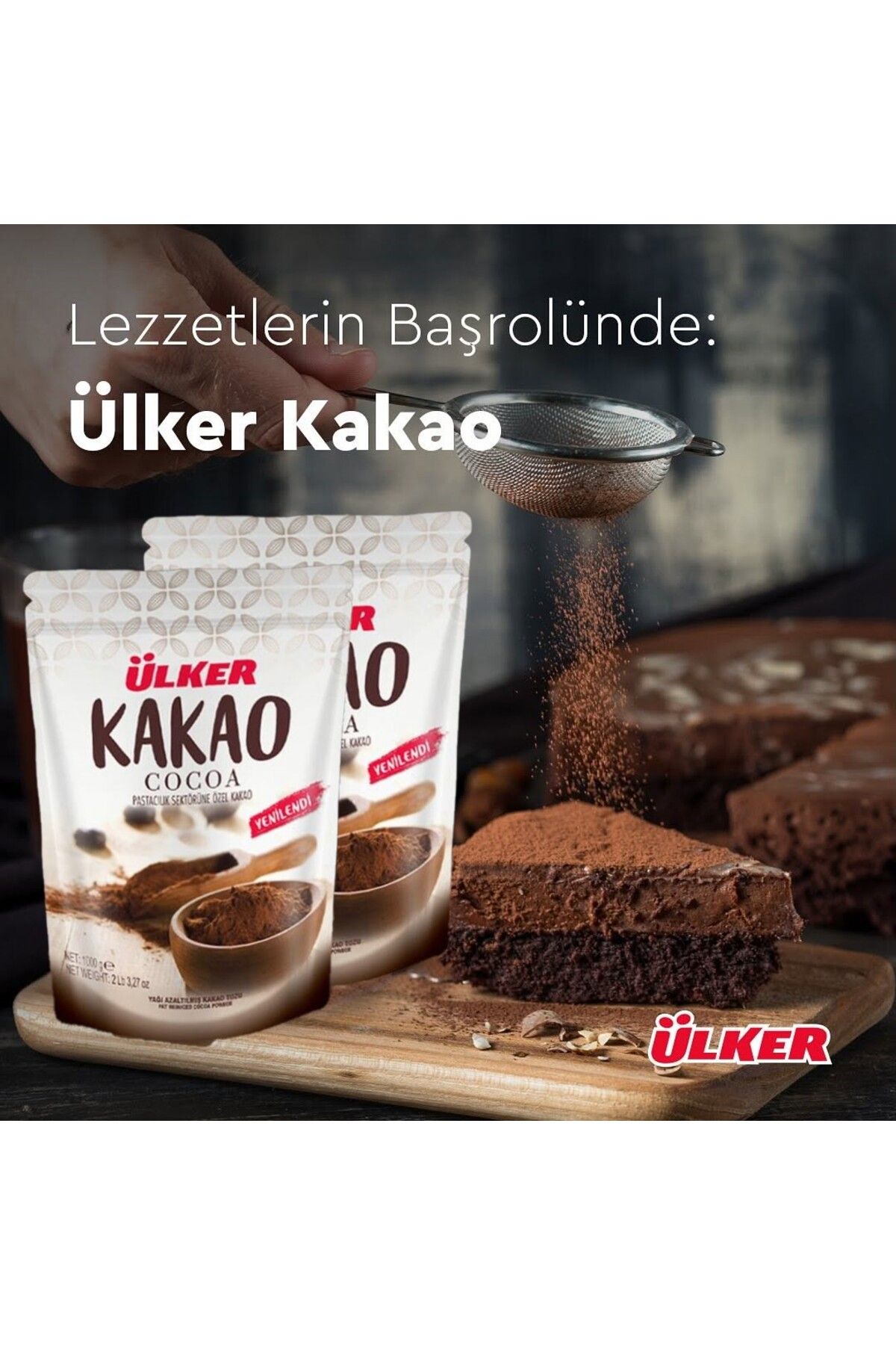 Ülker KAKAO 1 KG 2 ADET