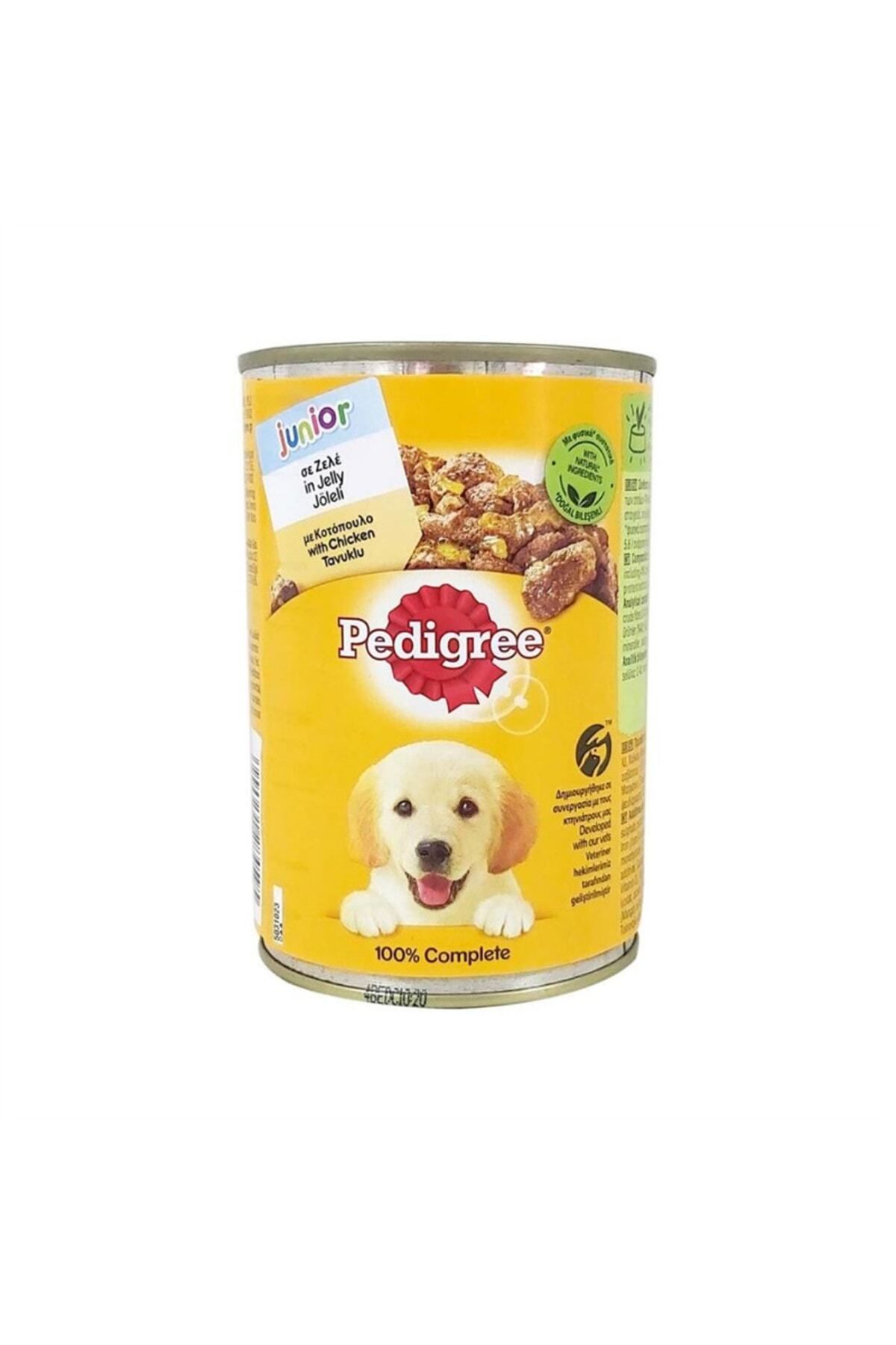 Lisinya Pedigree Junior Tavuklu Yavru Konserve Köpek Mamasi 400 Gr