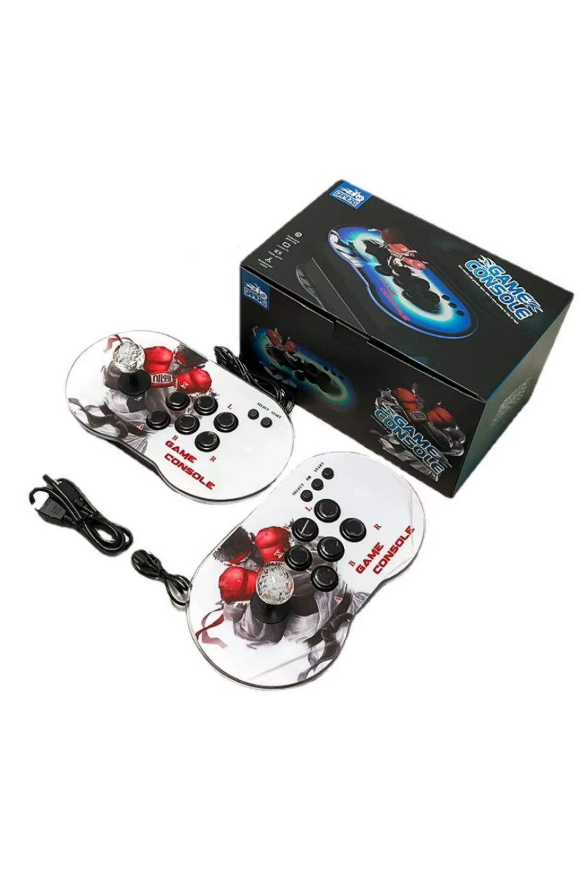 Ozmik M9 çift rocker 15.000+oyun  HD 4K arcade denetleyici Joystick Mini Arcade TV oyun konsolu 64GB