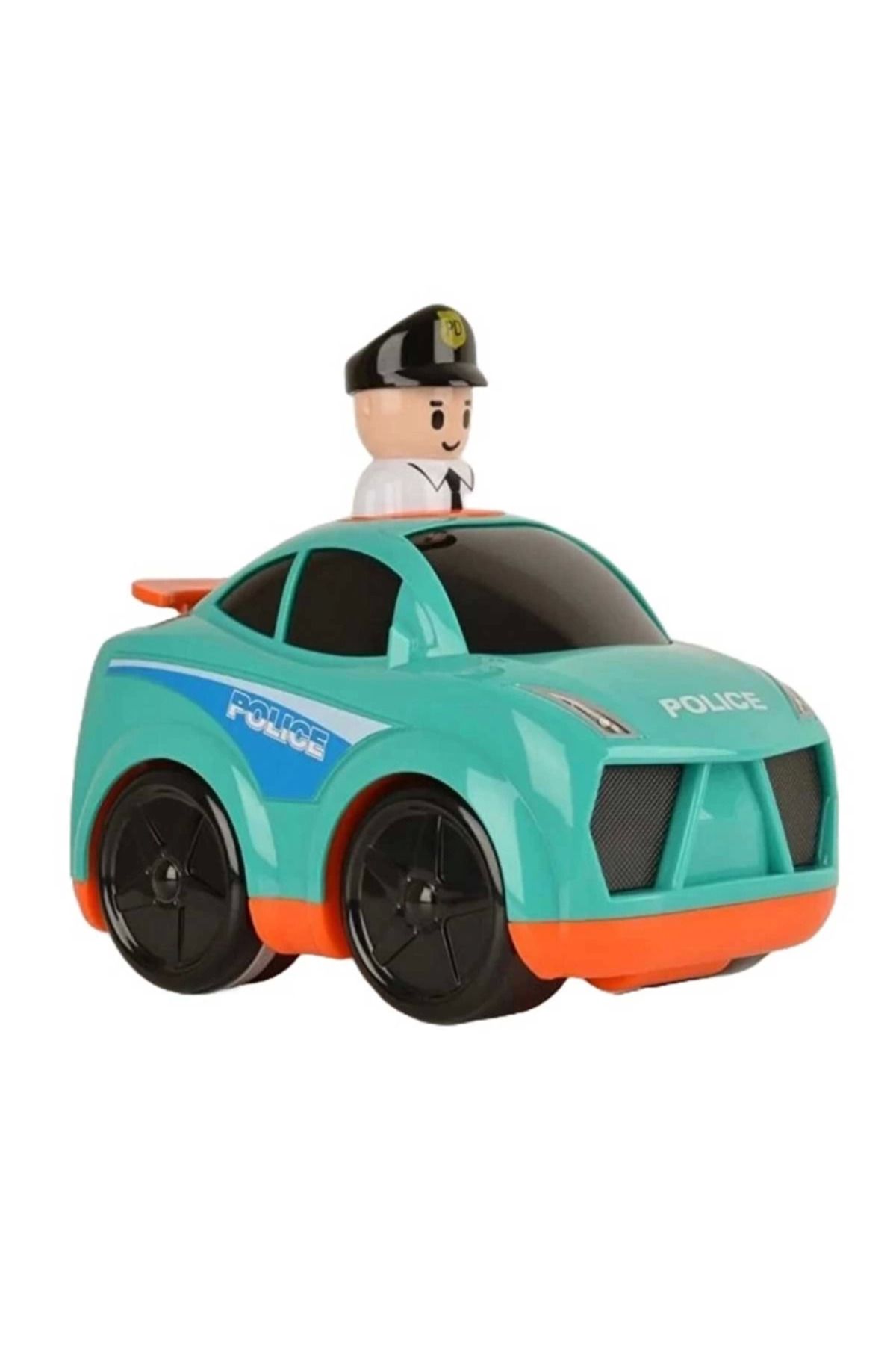 robotrend Çocuk Eğlenceli Bas Git Polis Arabam