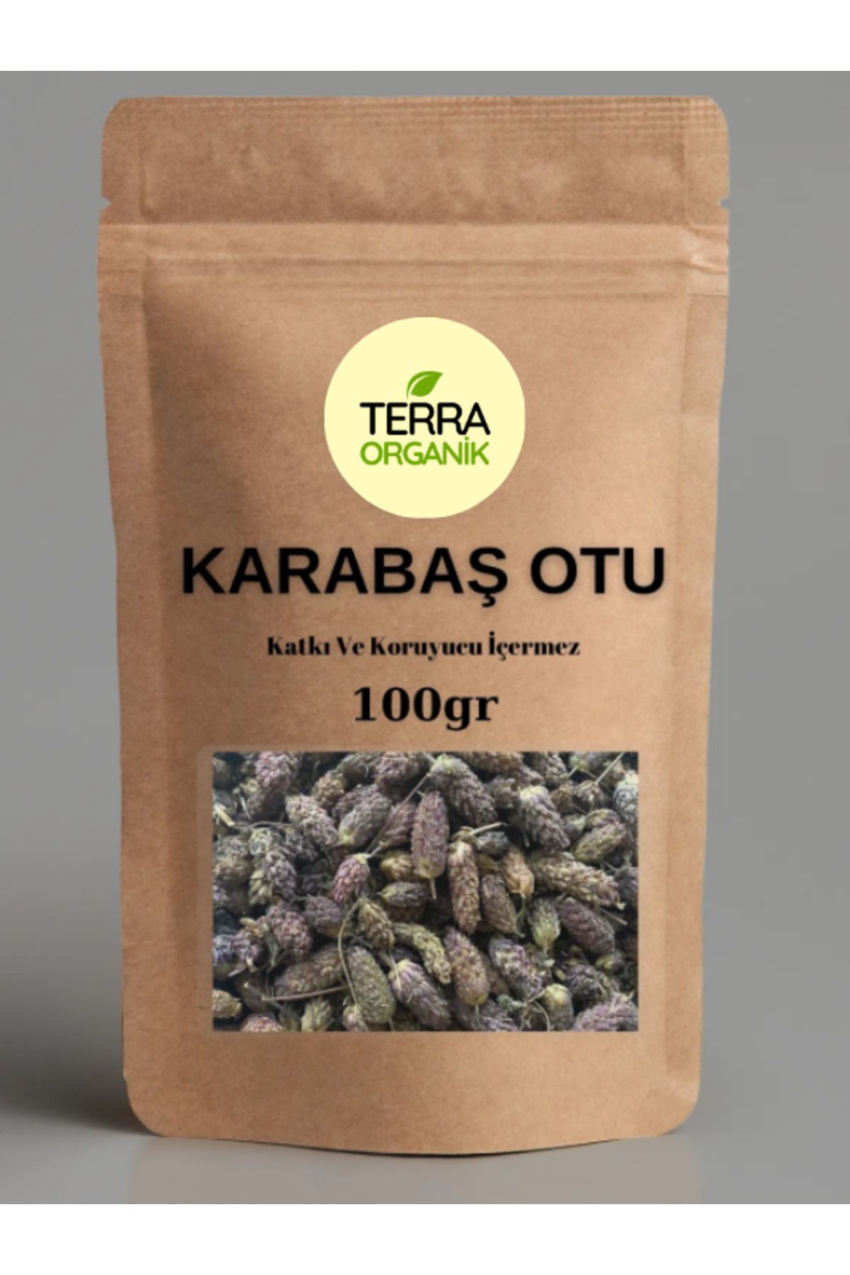 Terra Organik Karabaş Otu 100 gr ( Doğal Kurutulmuş, Elenmiş, Katkısız )