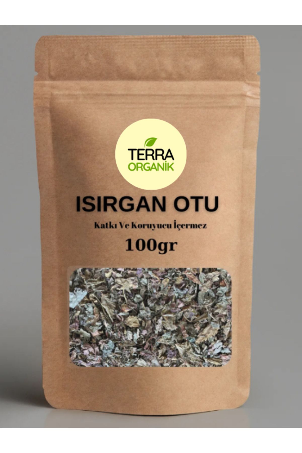 Terra Organik Isırgan Otu 100 gr ( Doğal Kurutulmuş, Elenmiş, Katkısız )