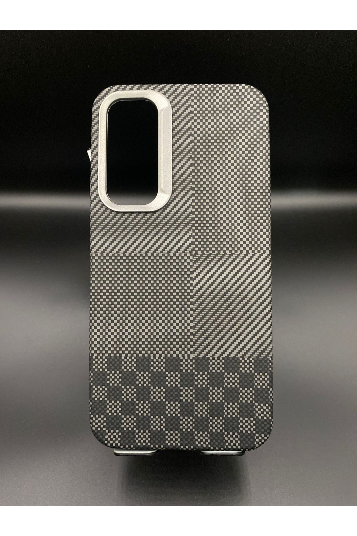 CPSTORE Samsung Galaxy S23FE Uyumlu Lux Carbon Fiber Ekstra Dayanıklı Darbe Önleyici Kılıf