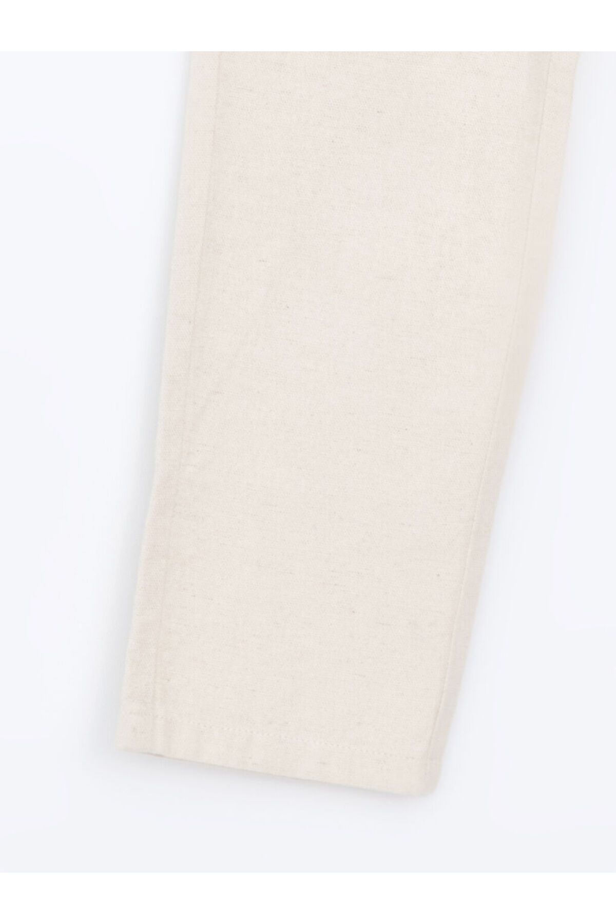 LC Waikiki-Lcw Kids Elastic Waisted Linen Blended Boys' Trousers 2