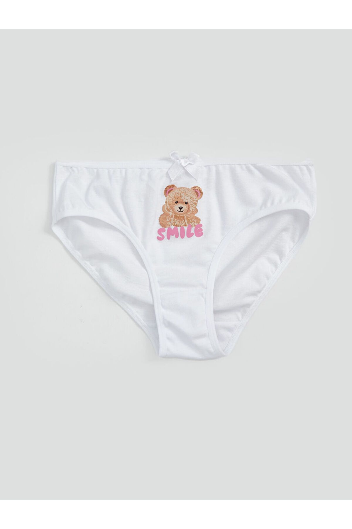 LC Waikiki-New Season Bear Teddy Printed Girls' Panties - S5Gr06Z4 1