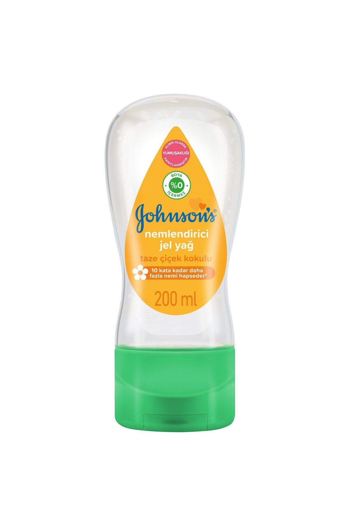 Johnson's Johnson’s Nemlendirici Jel Yağ, Taze Çiçek Kokulu, Nemlendirici Jel, 200ml