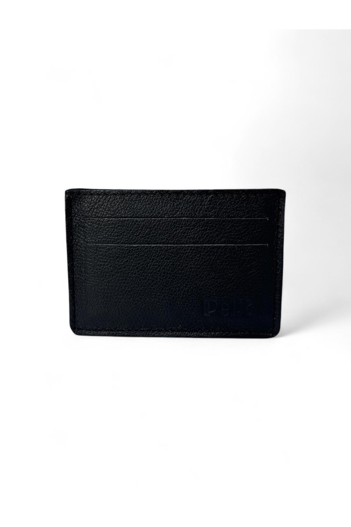 Pelit Collection Hakiki deri kartlık cüzdan Pelit Collection